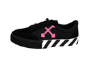 Off-White Vulcanized Low Top - Black & Pink - B-Shop