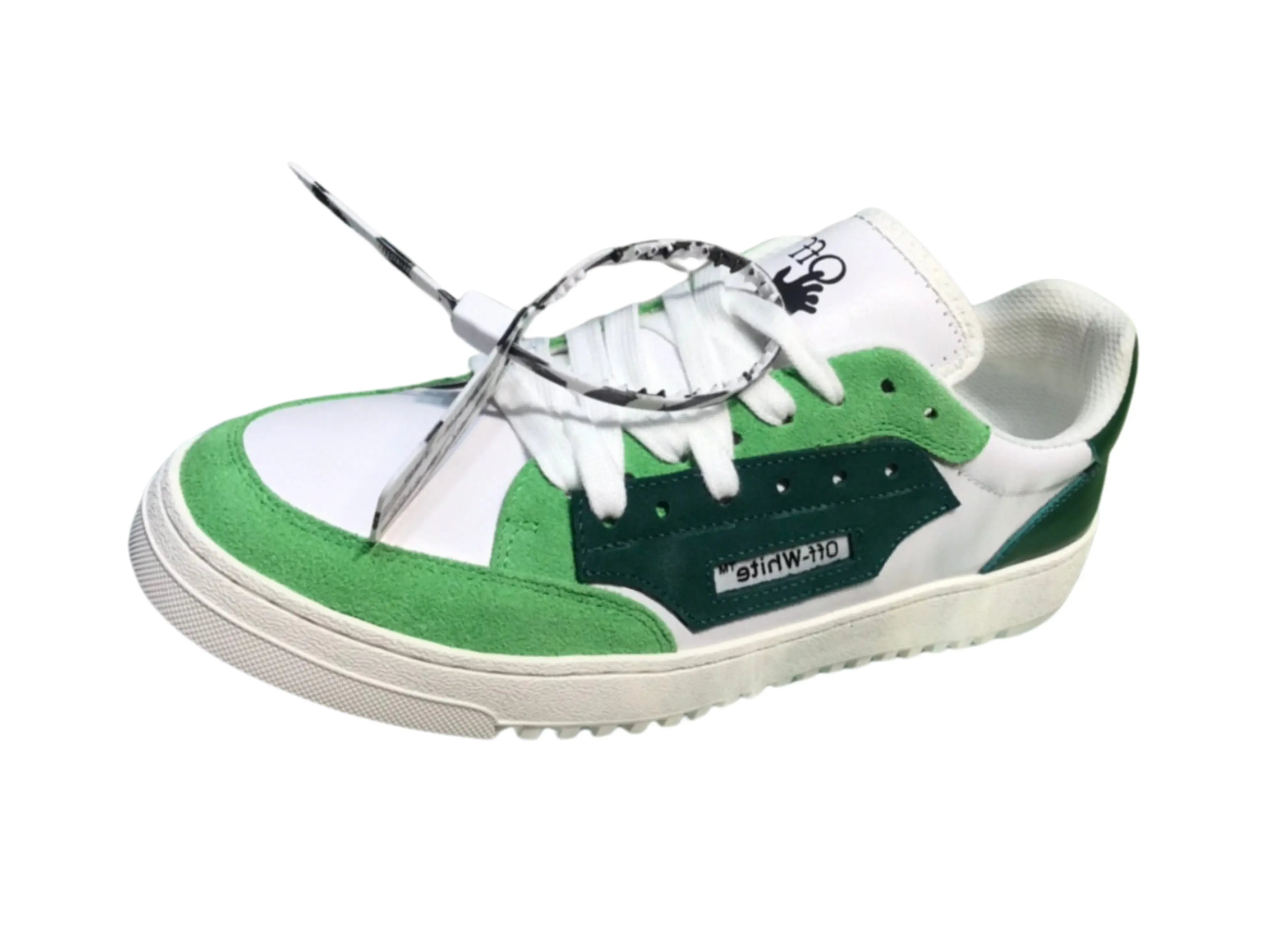 Off-White 5.0 Low Top - White & Green Off-White