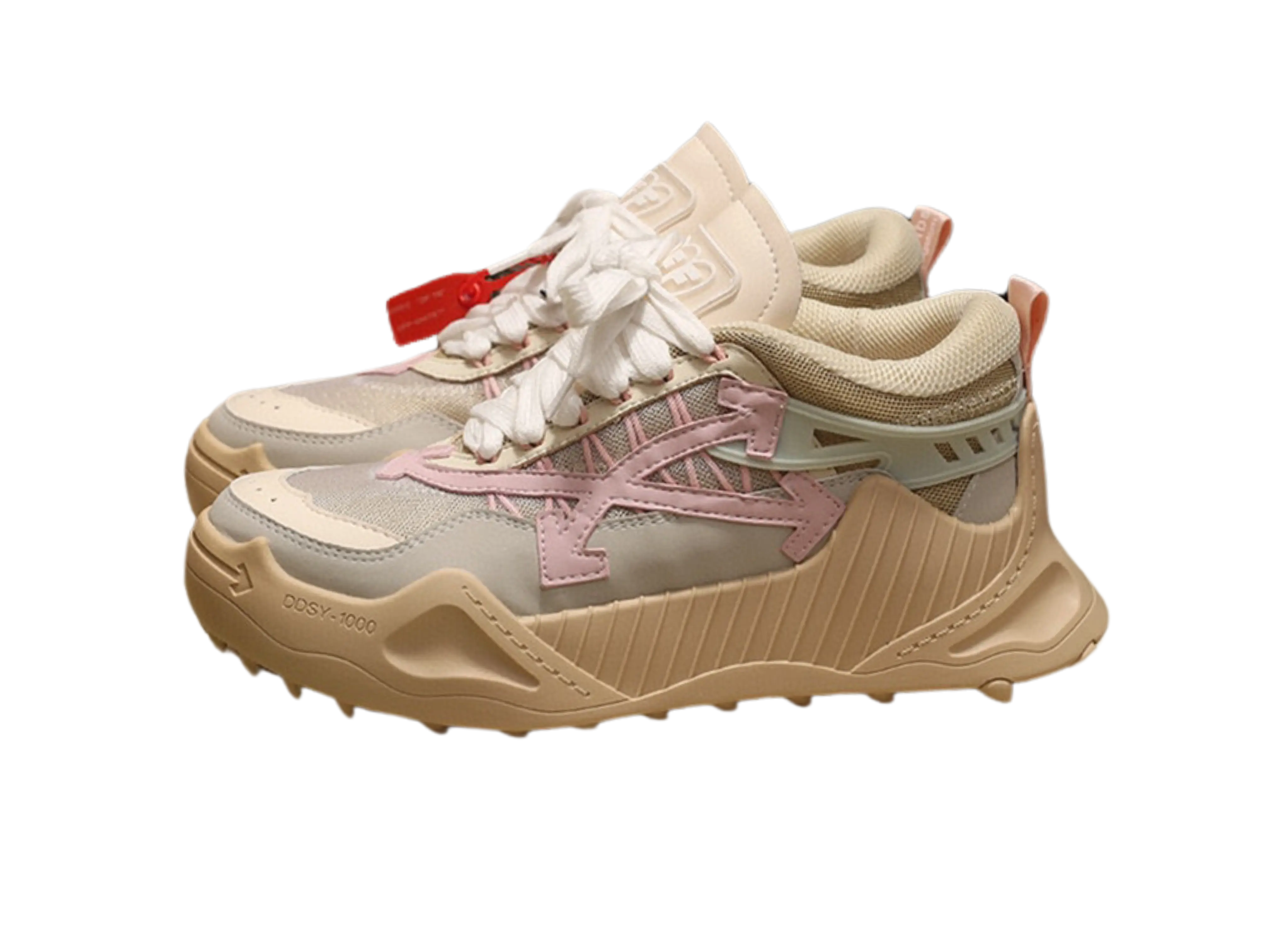 Off-White ODSY-1000 - Beige & Pink Off-White