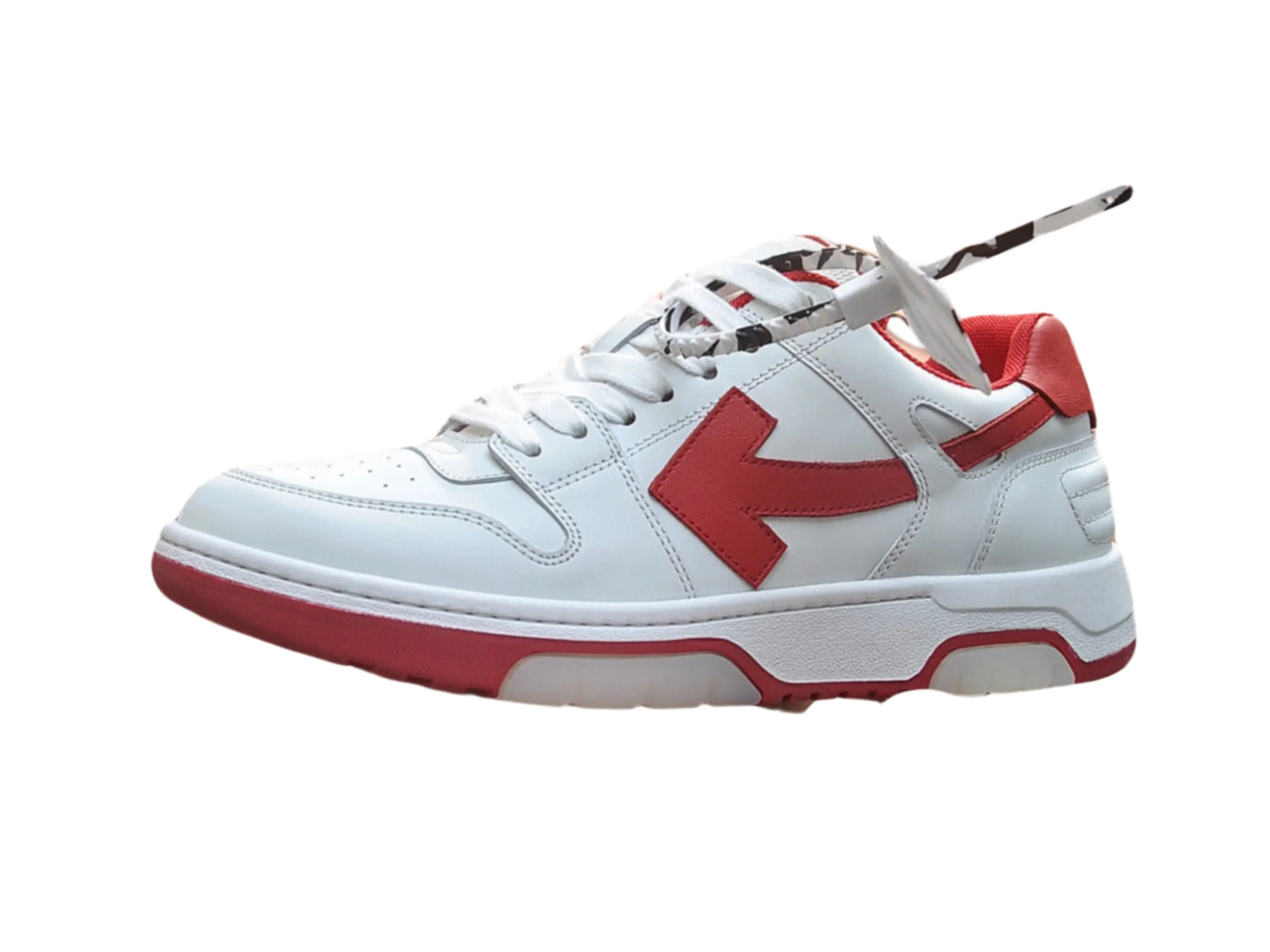 Off-White Out of Office Low-Top - White & Red Off-White