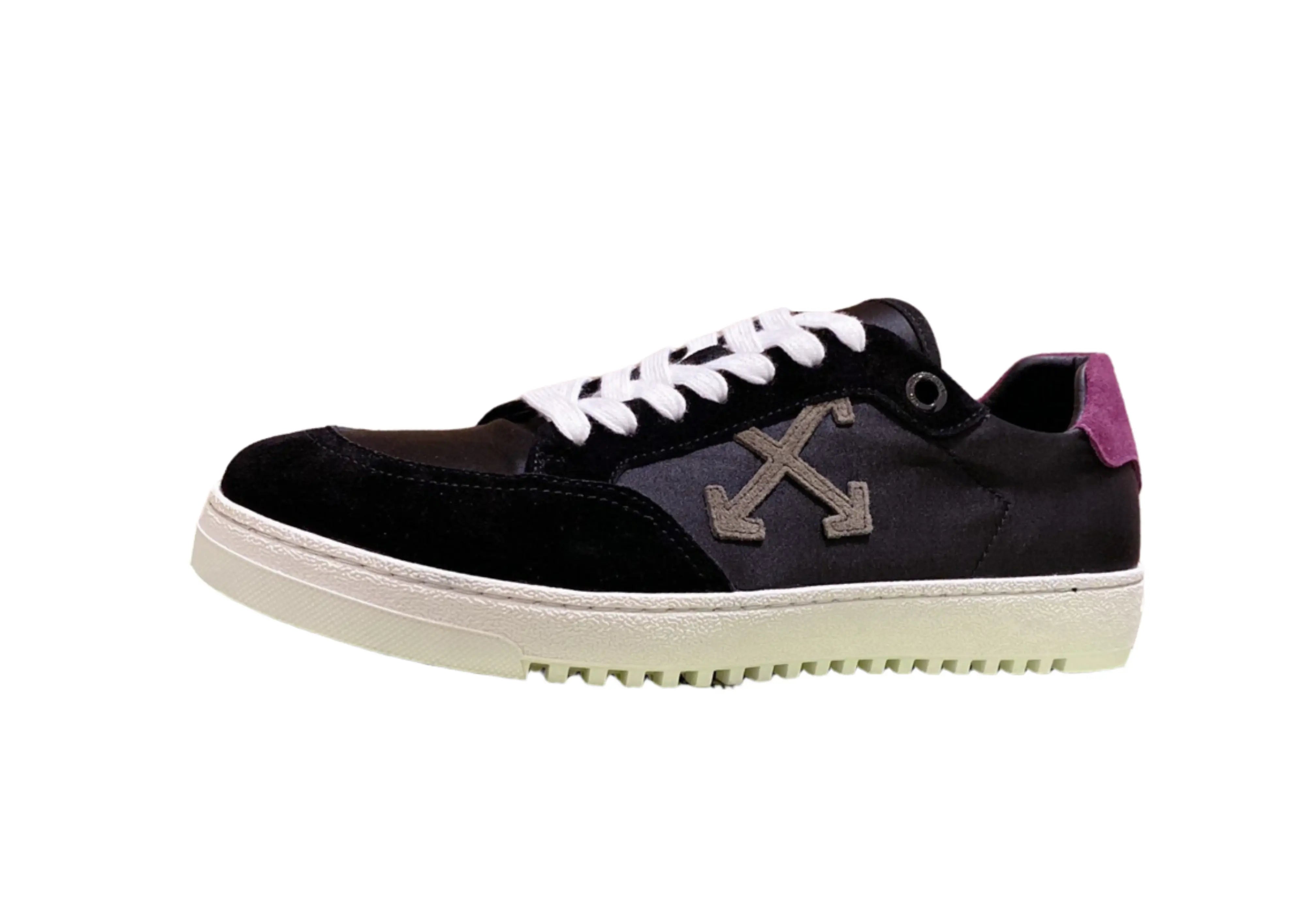 Off-White 2.0 Low Top - Black, Grey & Purple Off-White