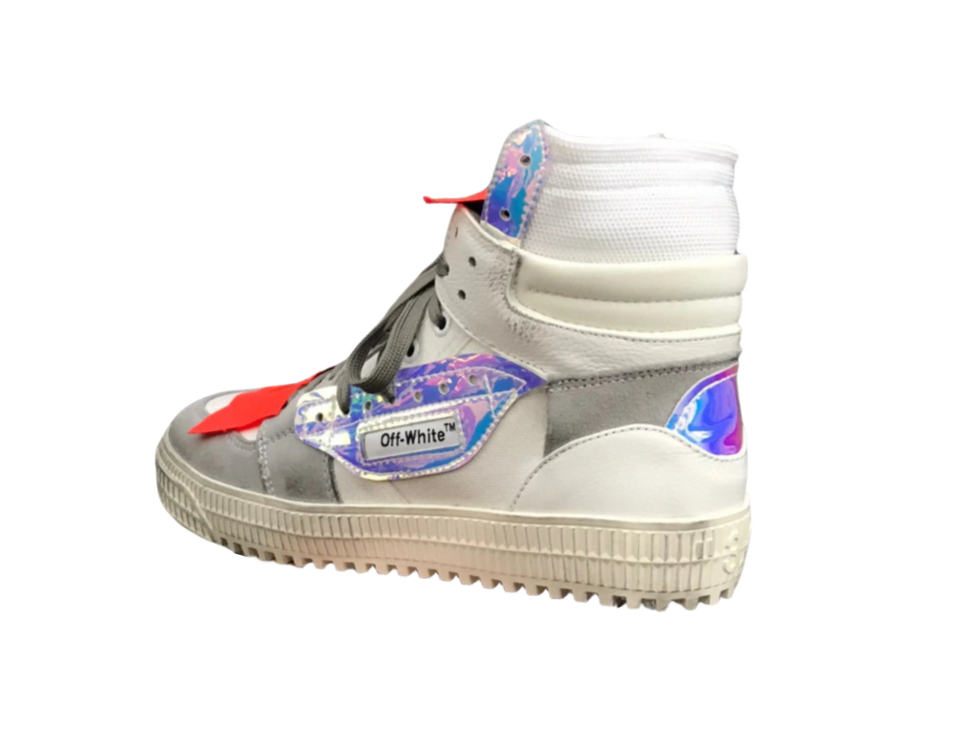 Off-White Off-Court 3.0 High Top - Grey & White Off-White