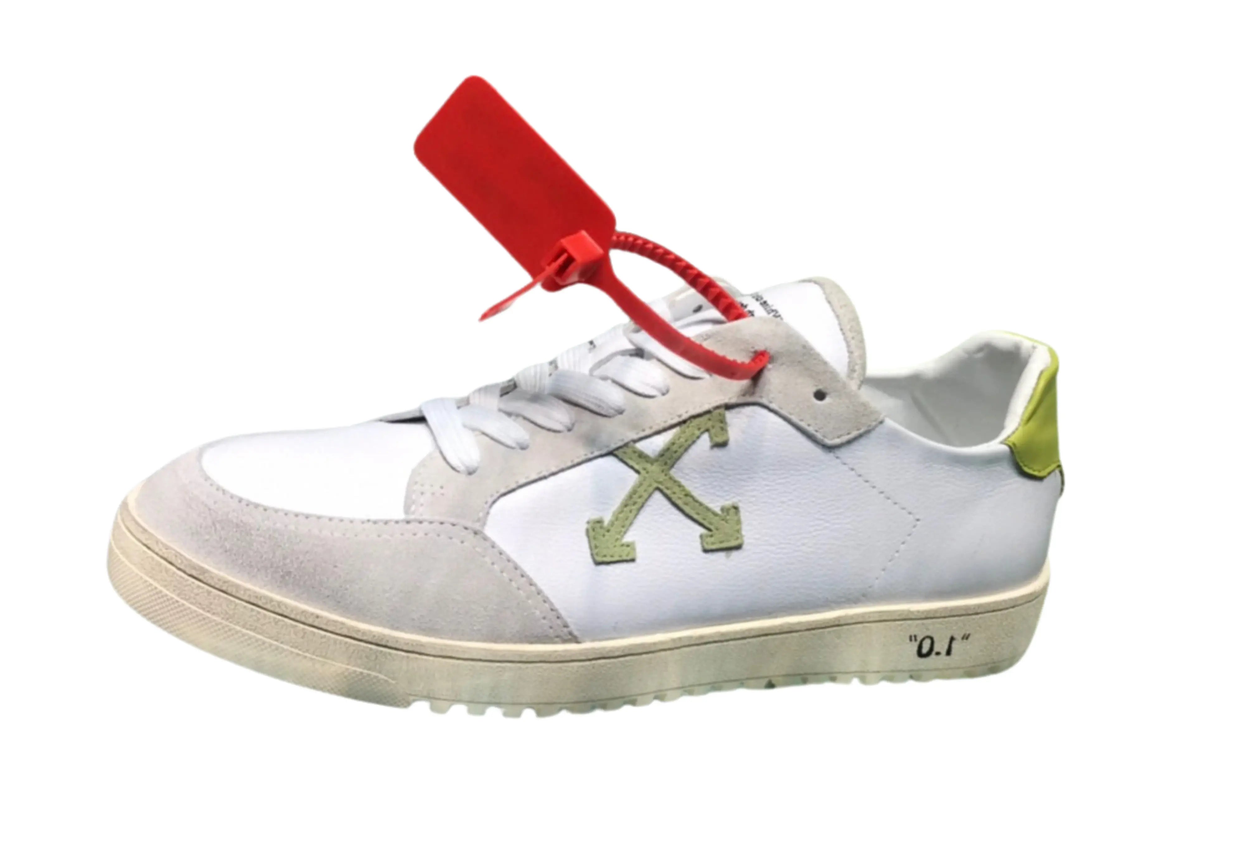 Off-White 2.0 Low Top - White, Grey & Green Off-White
