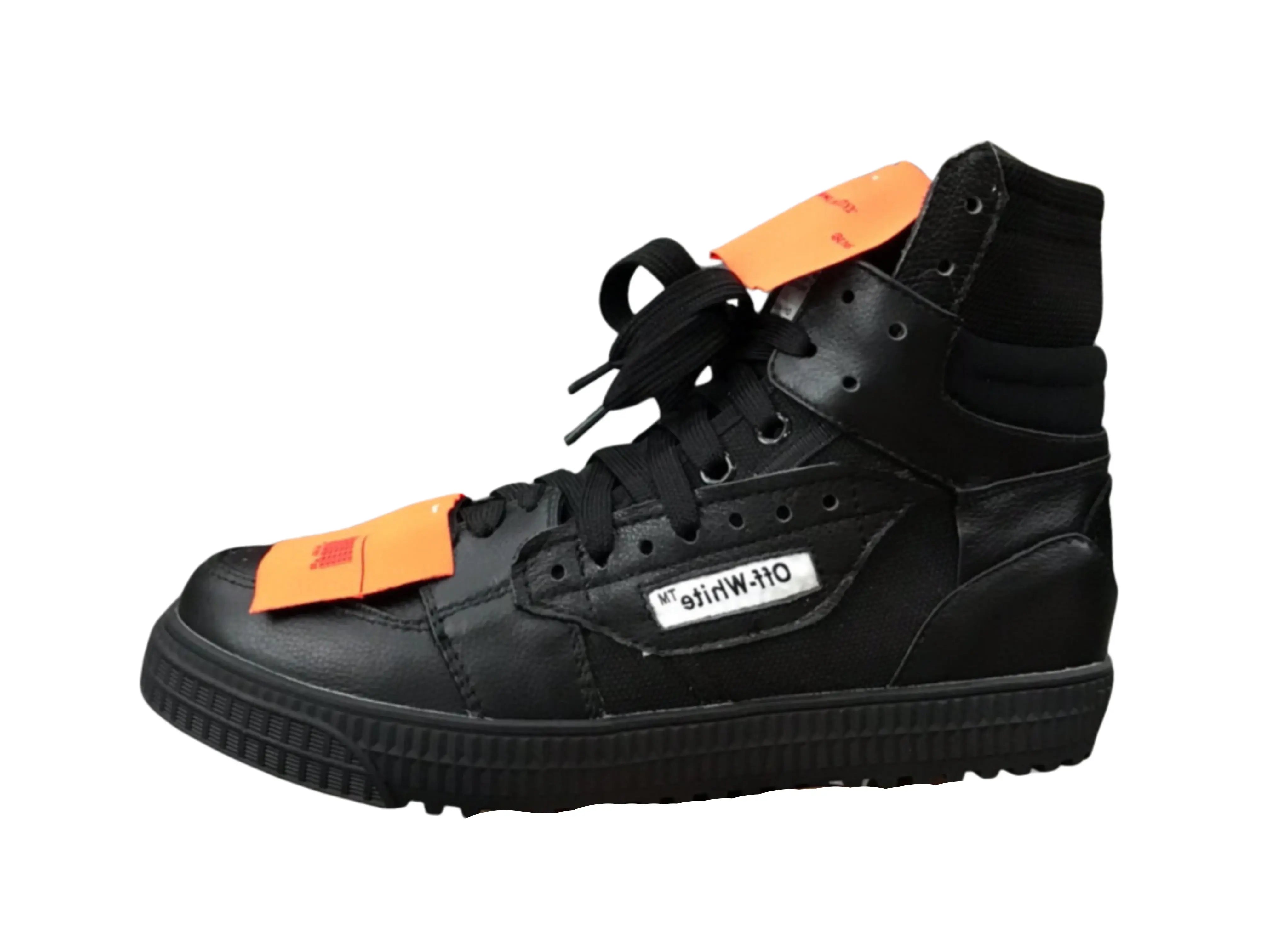 Off-White Off-Court 3.0 High Top - Leather Triple Black Off-White