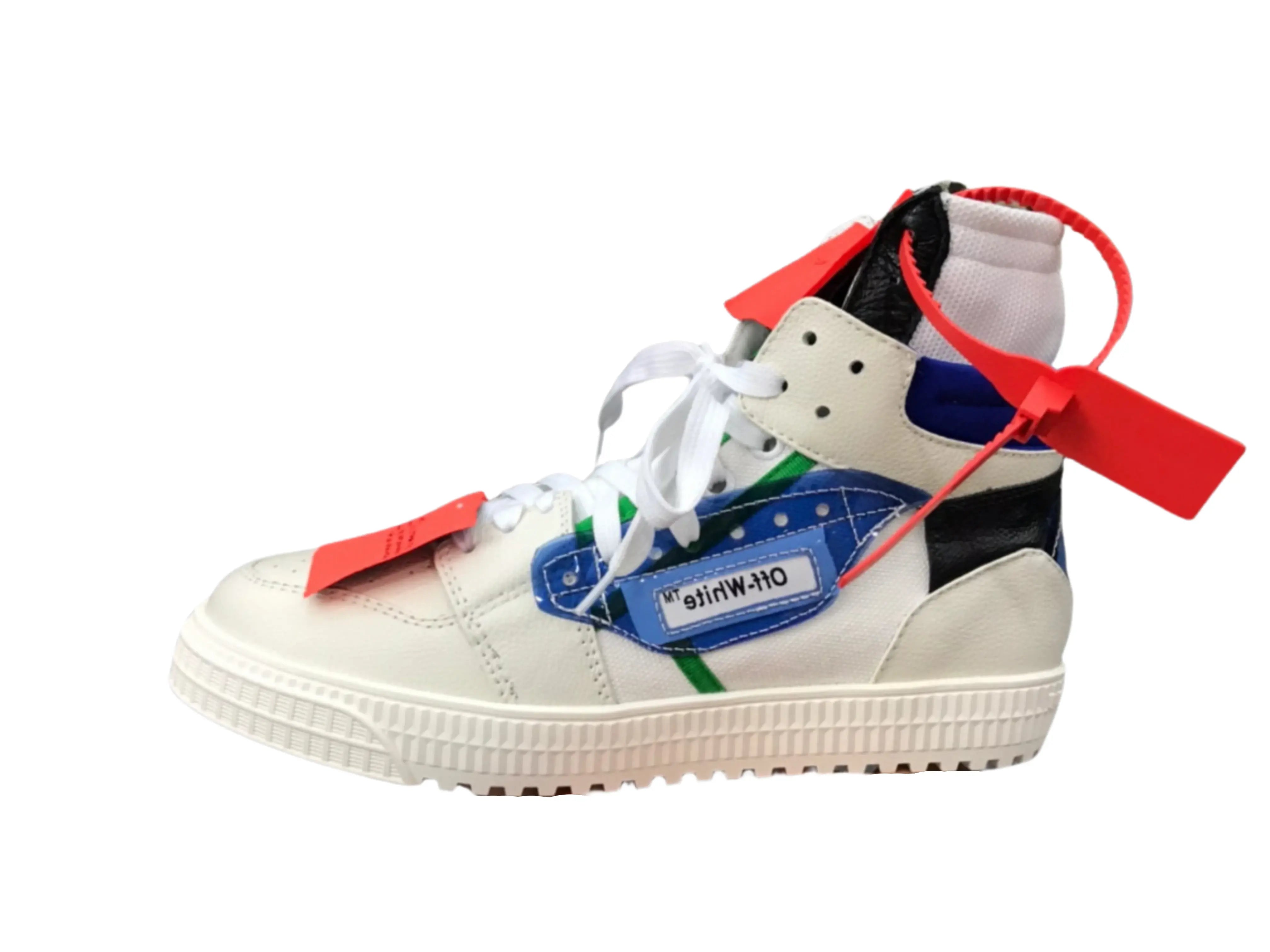 Off-White Off-Court 3.0 High Top - White, Blue & Black Off-White
