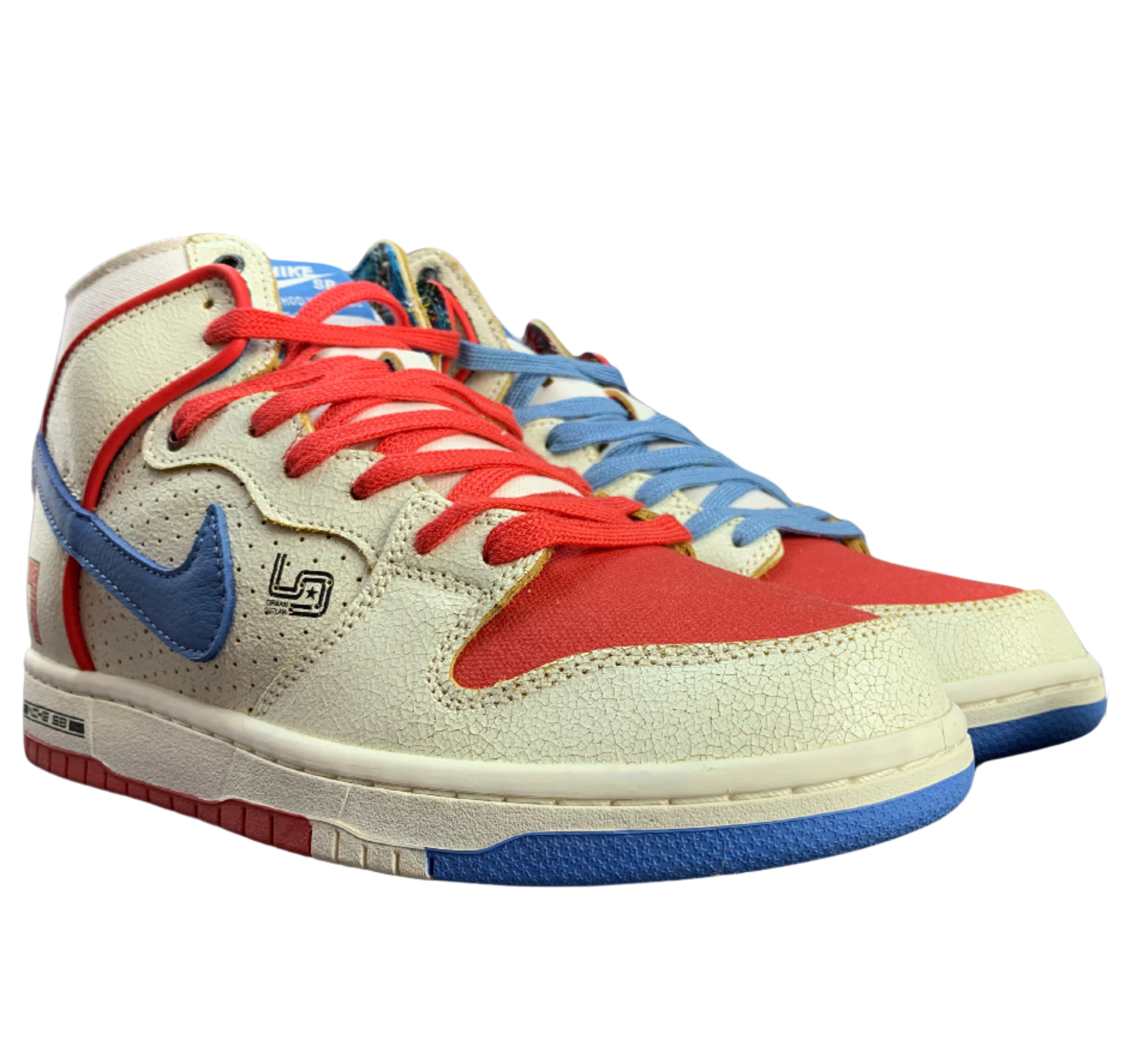 SB Dunk Low - Red, White & Blue