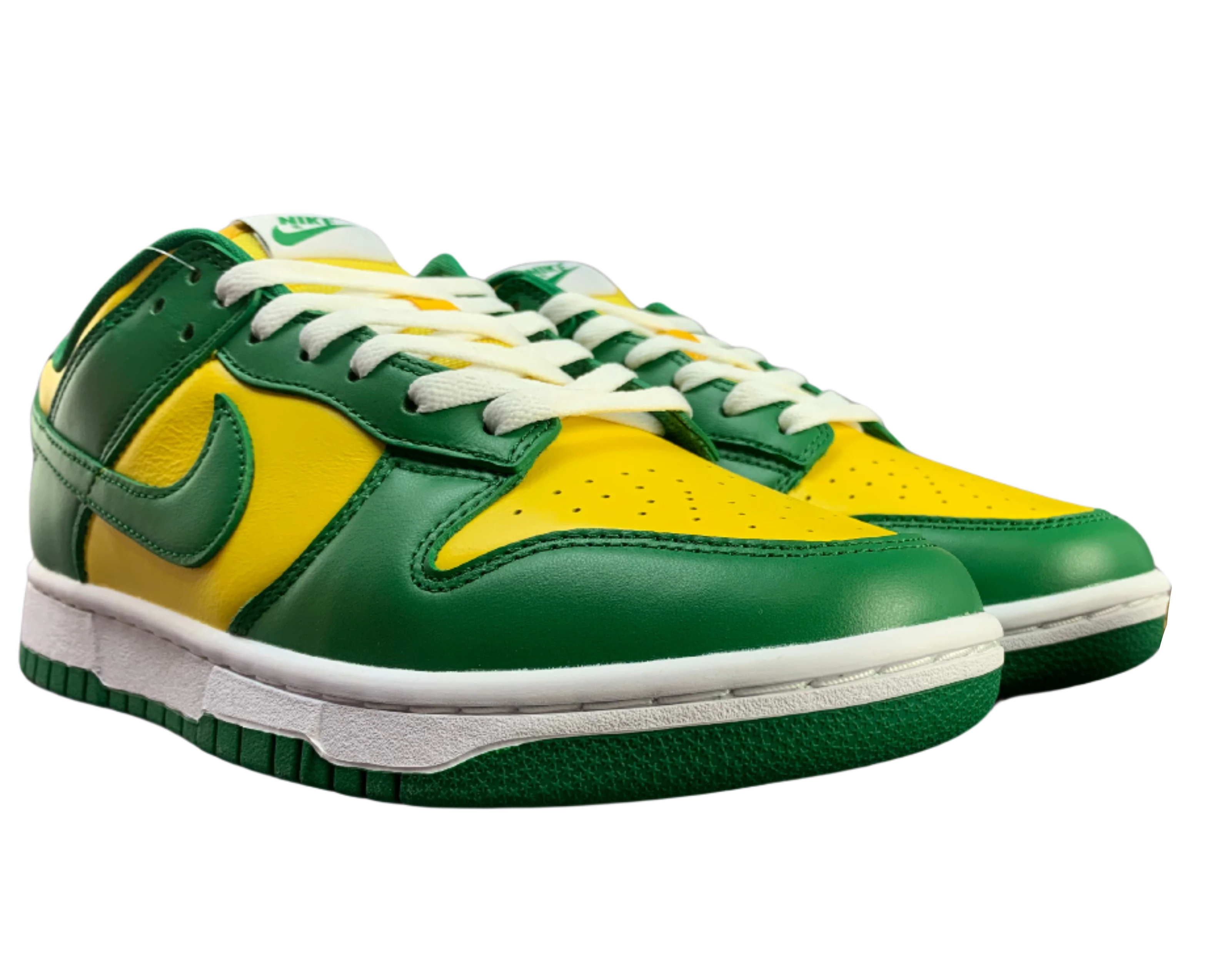 SB Dunk Low - Green & Yellow Fusion