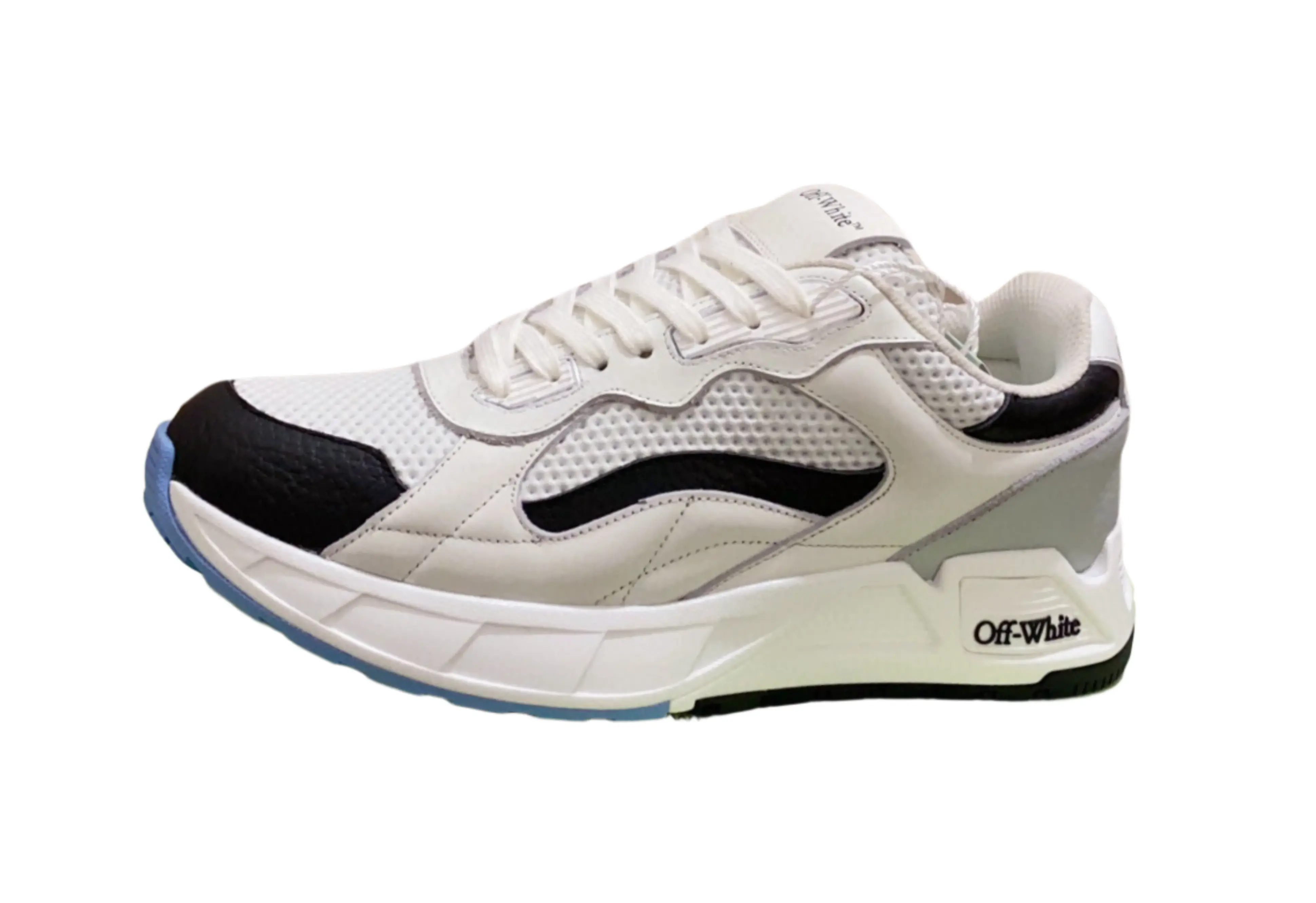 Off-White Kick Off Low Top - White & Black Off-White