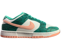 SB Dunk Low - Green Python Edition