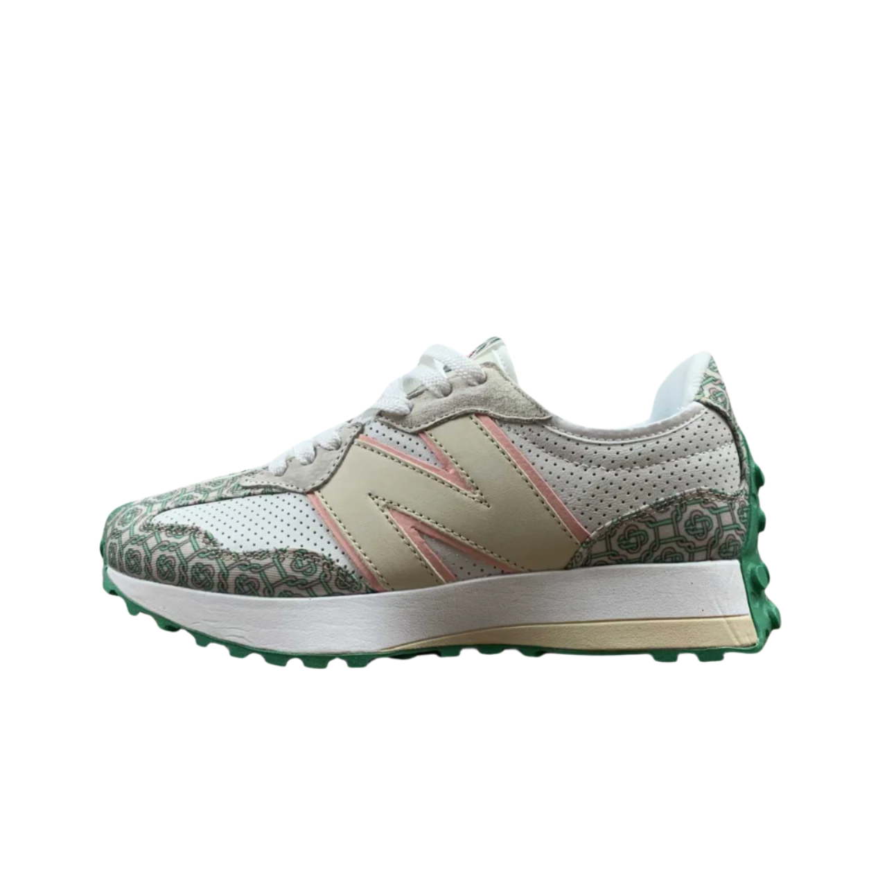 New Balance 327 - Green Geometric Charm