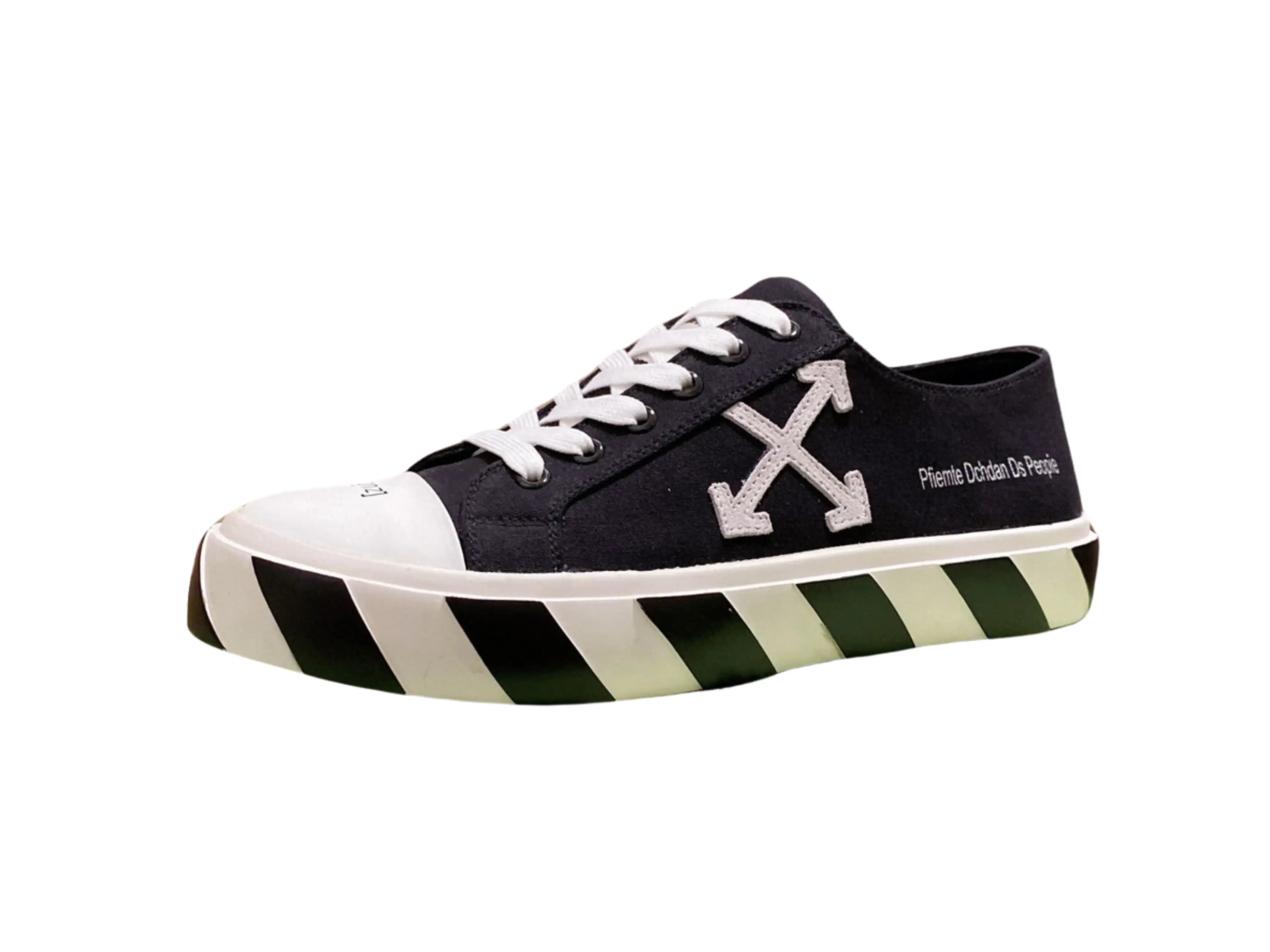 Off-White Vulcanized Low-Top - Black & White Off-White