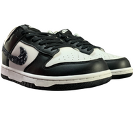 SB Dunk Low Paisley Pack - Black and White