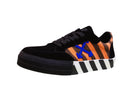 Off-White Vulcanized Low Top - Black & Orange Stripes - B-Shop