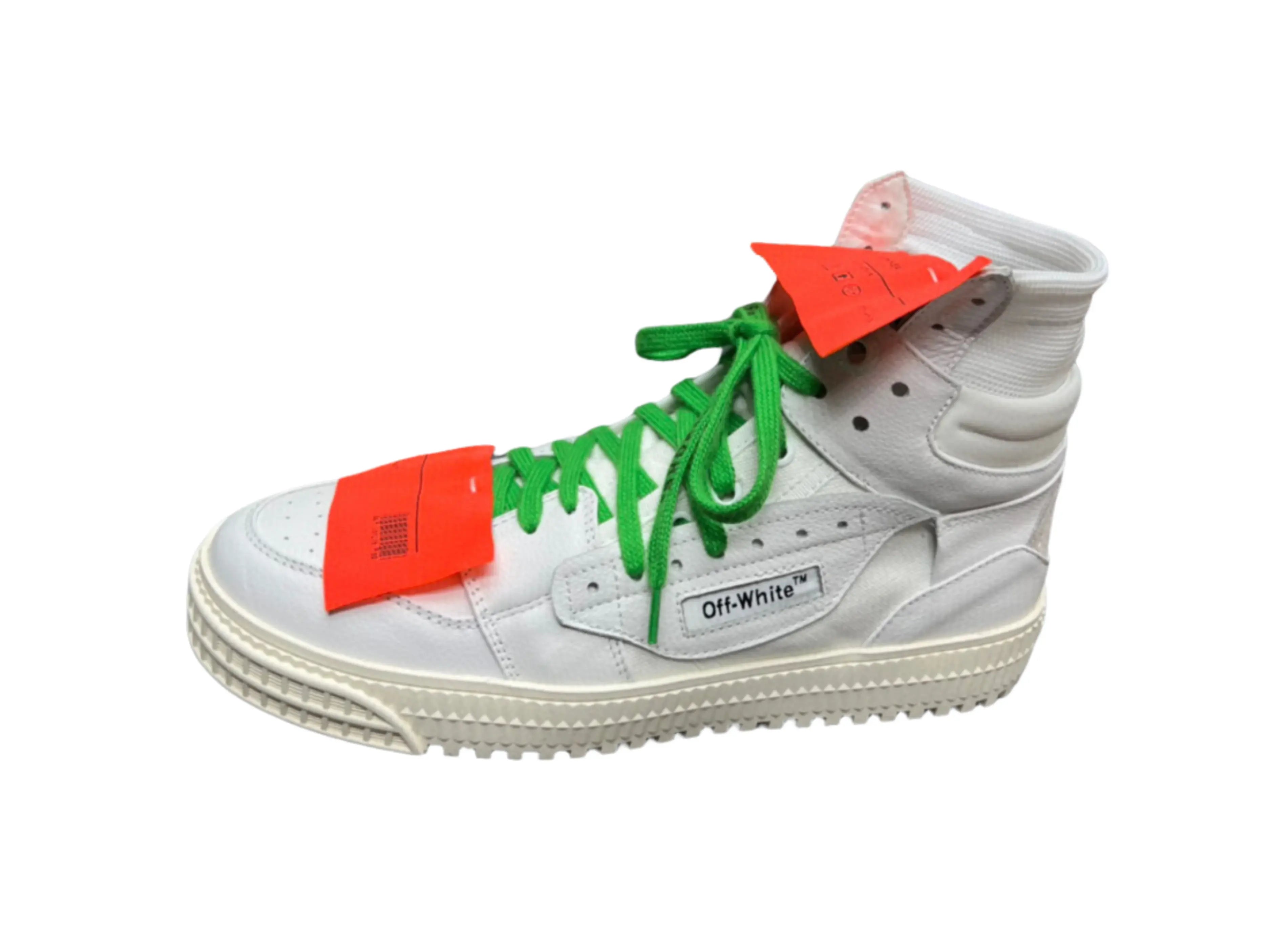 Off-White Off-Court 3.0 High Top - White & Green Off-White