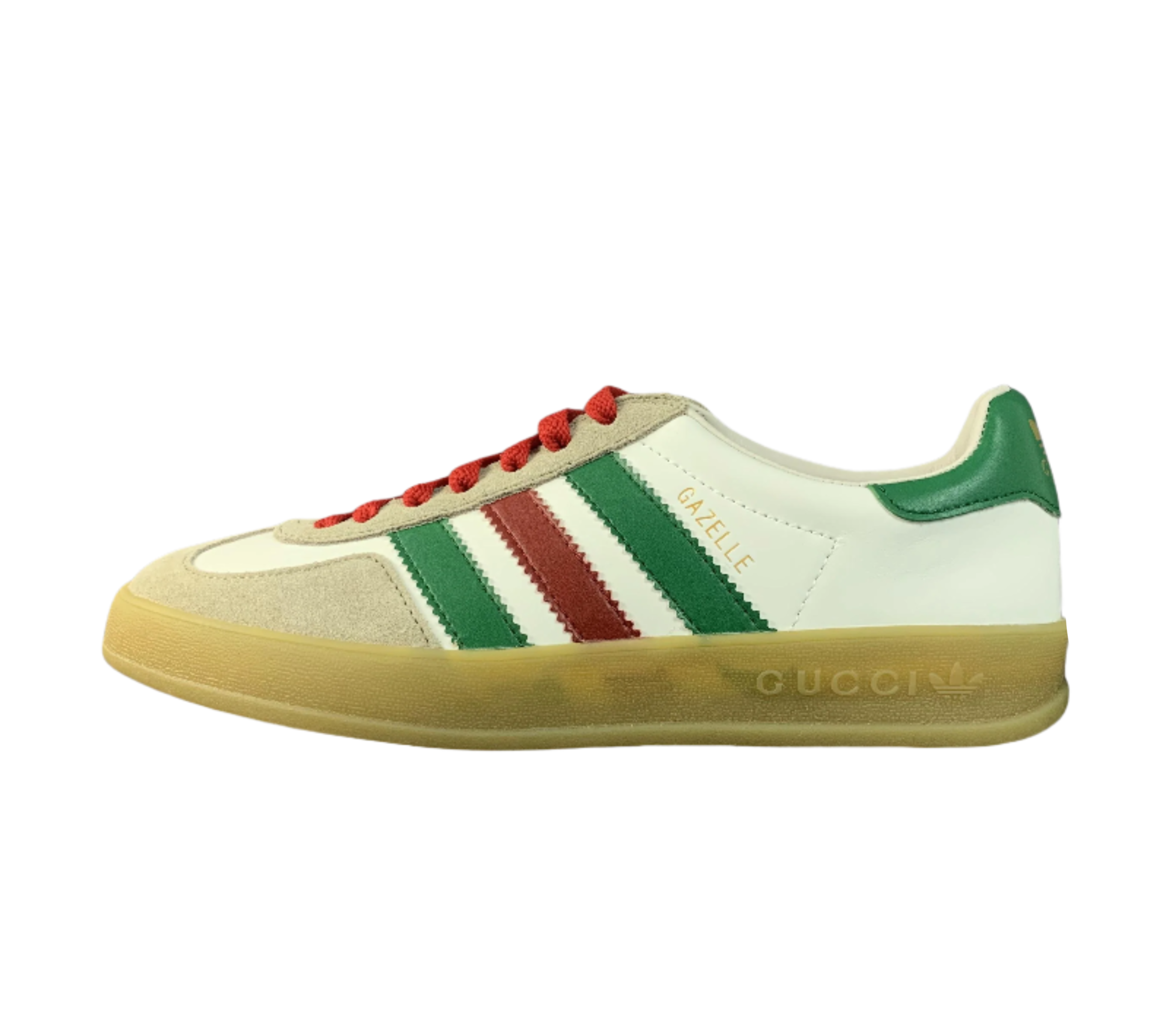 Adidas x Gucci Gazelle - Green & Red Heritage Luxe