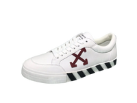 Off-White Low-Top  - White & Burgundy Off-White