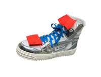 Off-White Off-Court 3.0 High Top - Silver & White Metallic Off-White