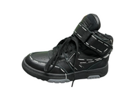 Off-White Ooo Mid Sartorial High Top - Black & White Stitch Off-White