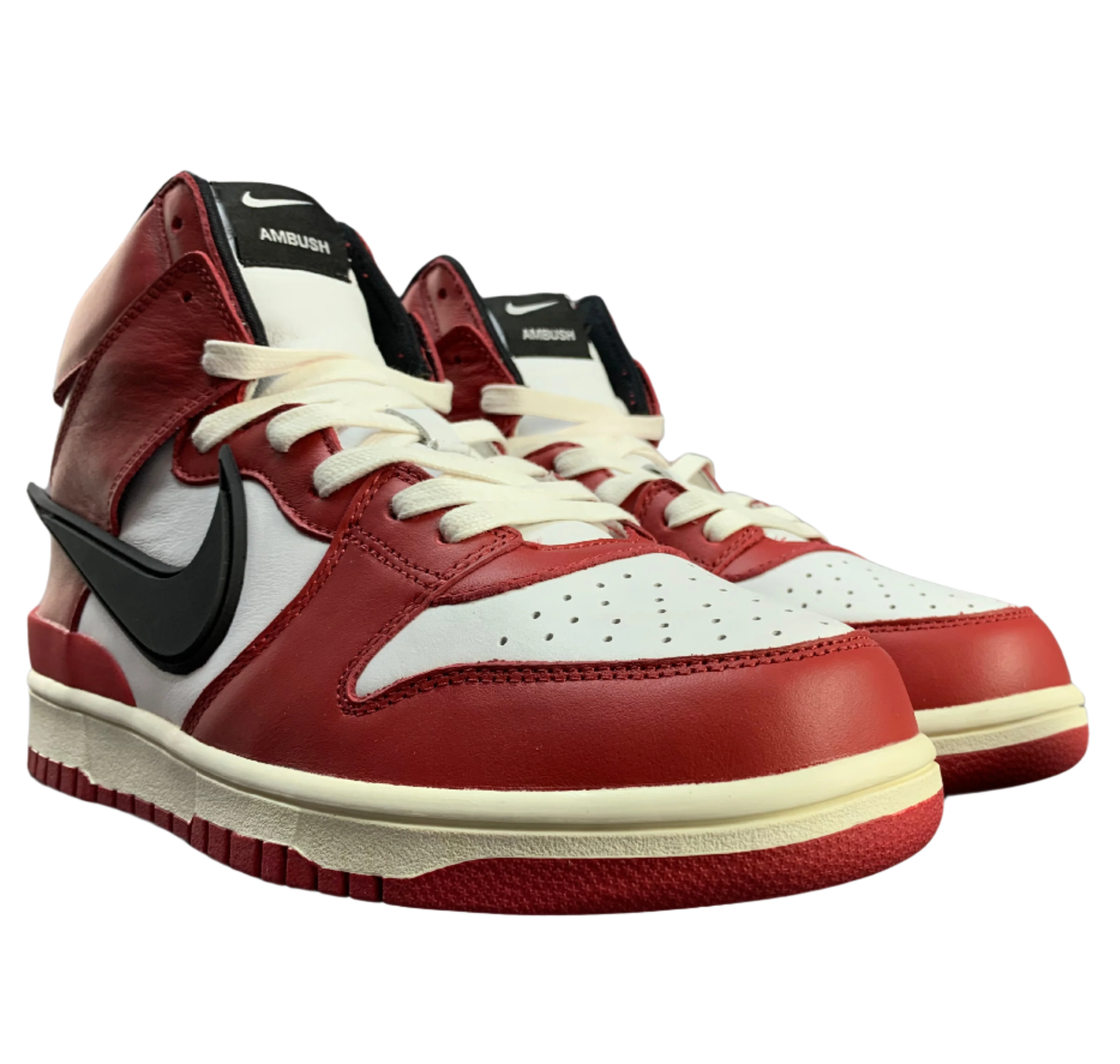 SB Dunk High - Red & Cream Vintage Edition