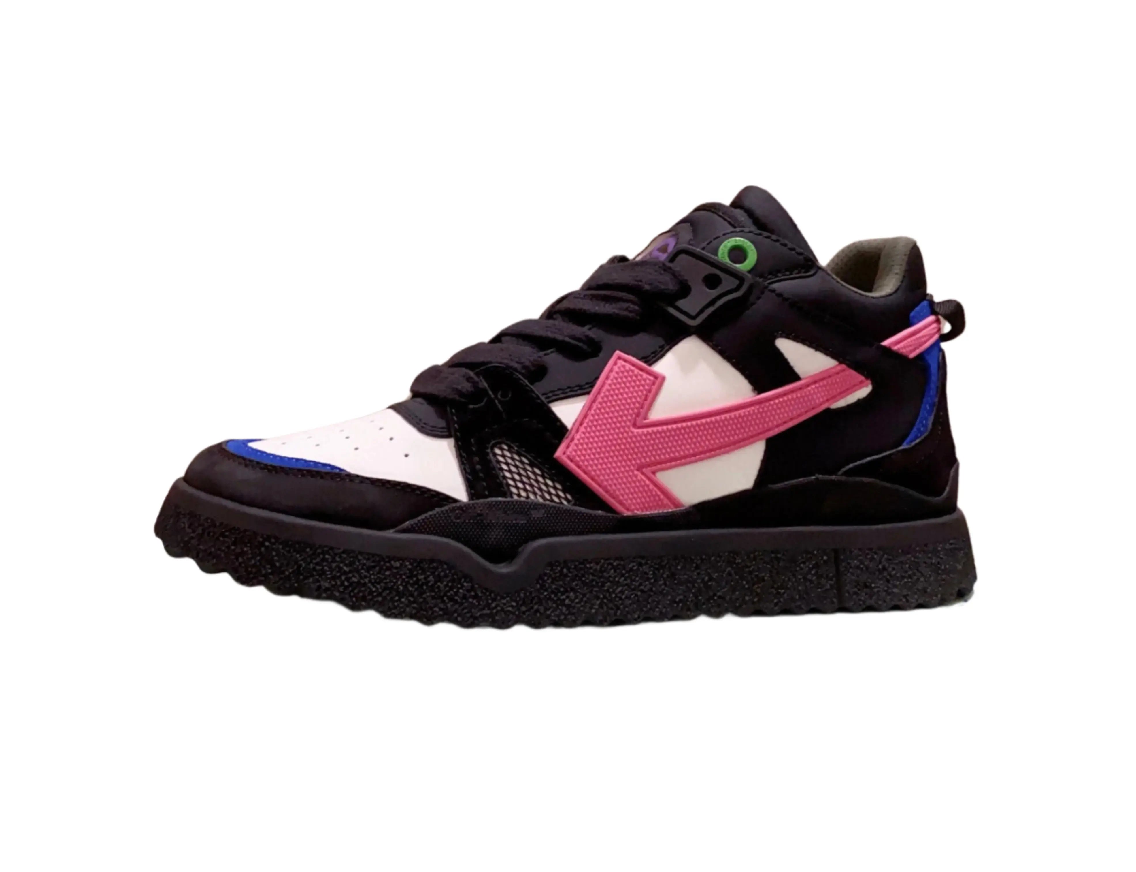 Off-White Mid-Top Sponge - Black, Pink & White Off-White