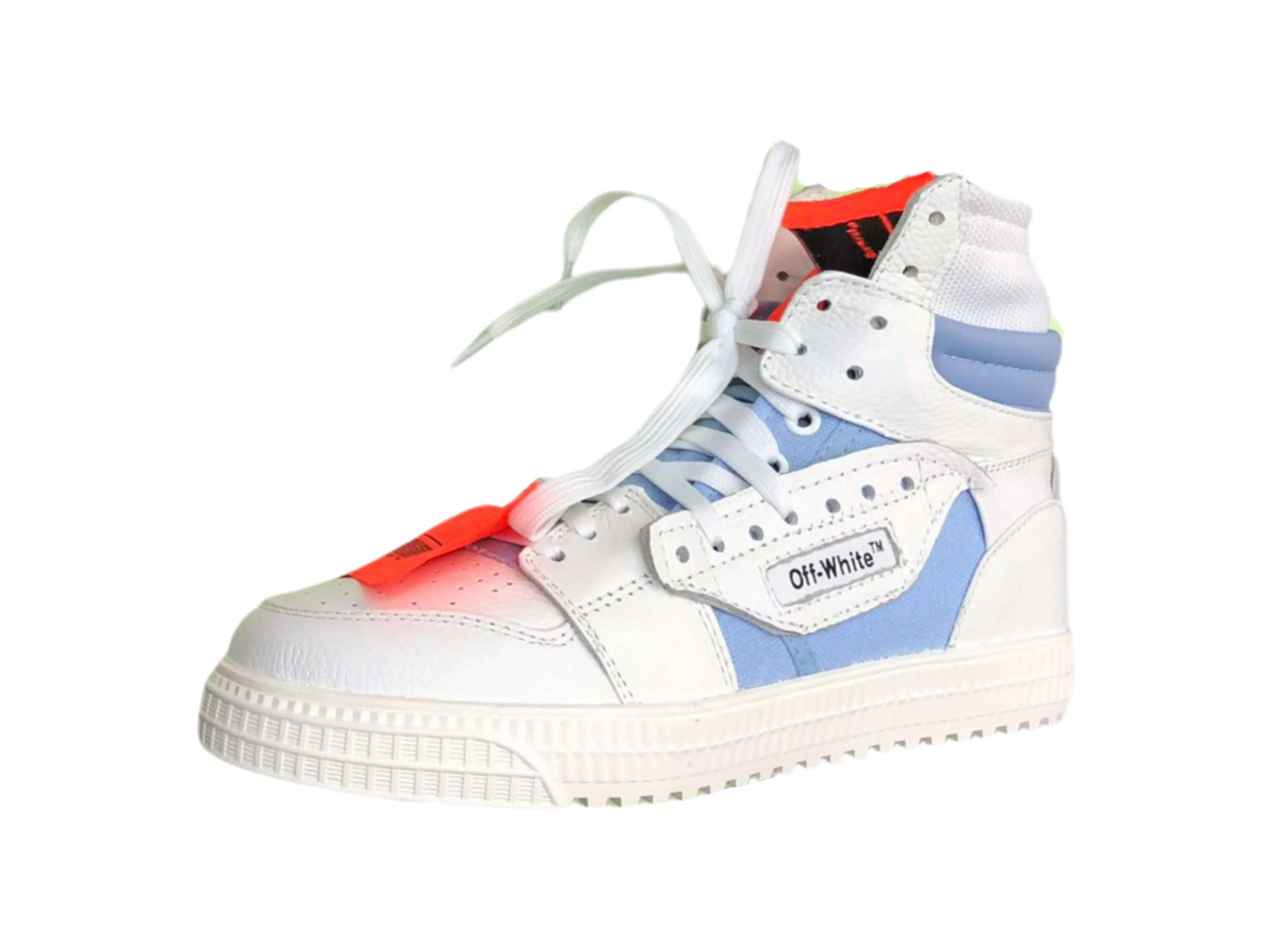 Off-White Off-Court 3.0 High Top - White & Baby Blue Off-White