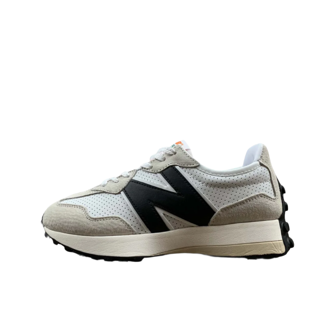 New Balance 327 - Perforated White Suede Edition