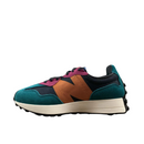 New Balance 327 - Multicolor Teal, Black & Maroon