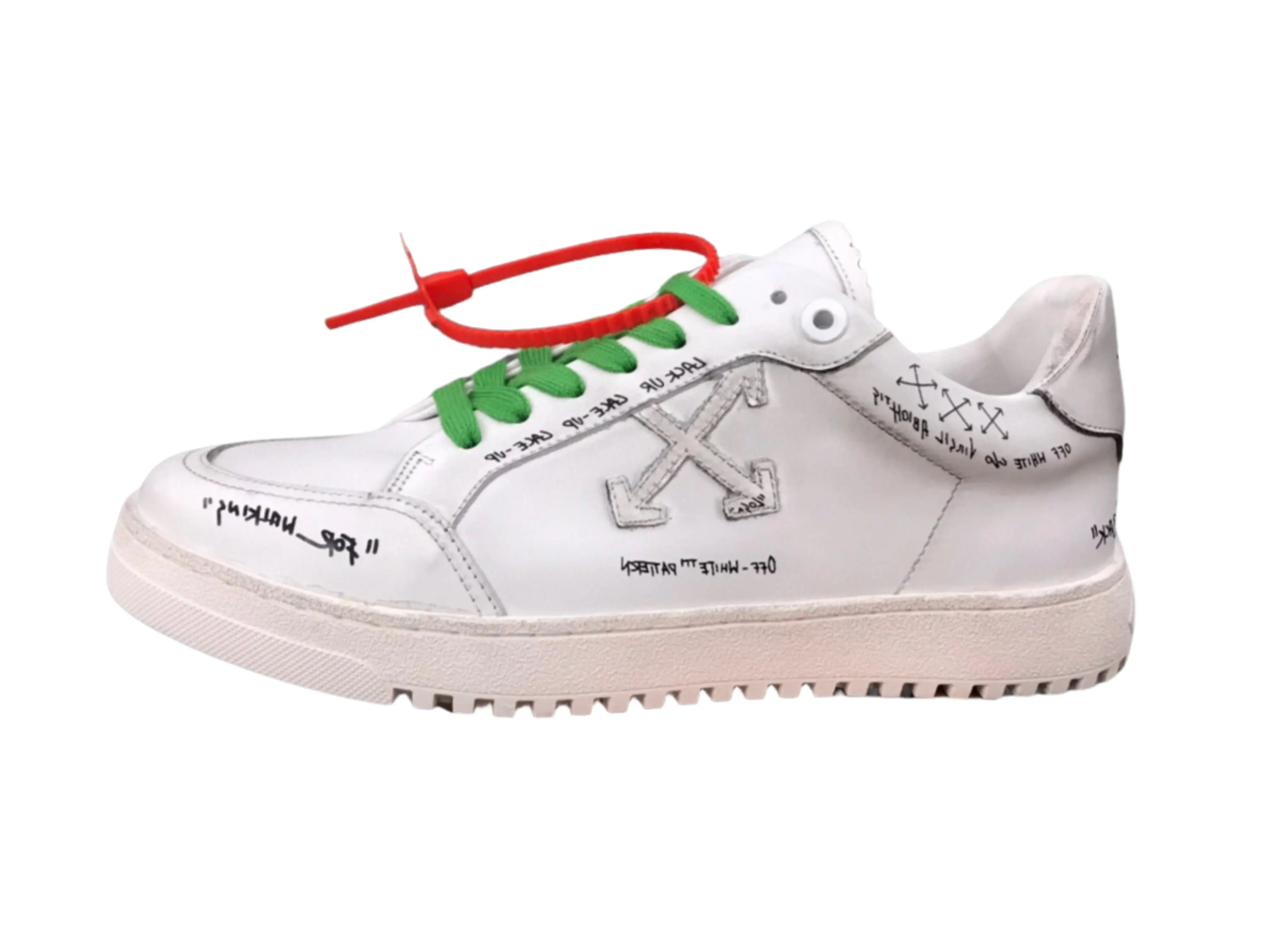 Off-White Off-Court 2.0 Low-Top - White & Green Off-White