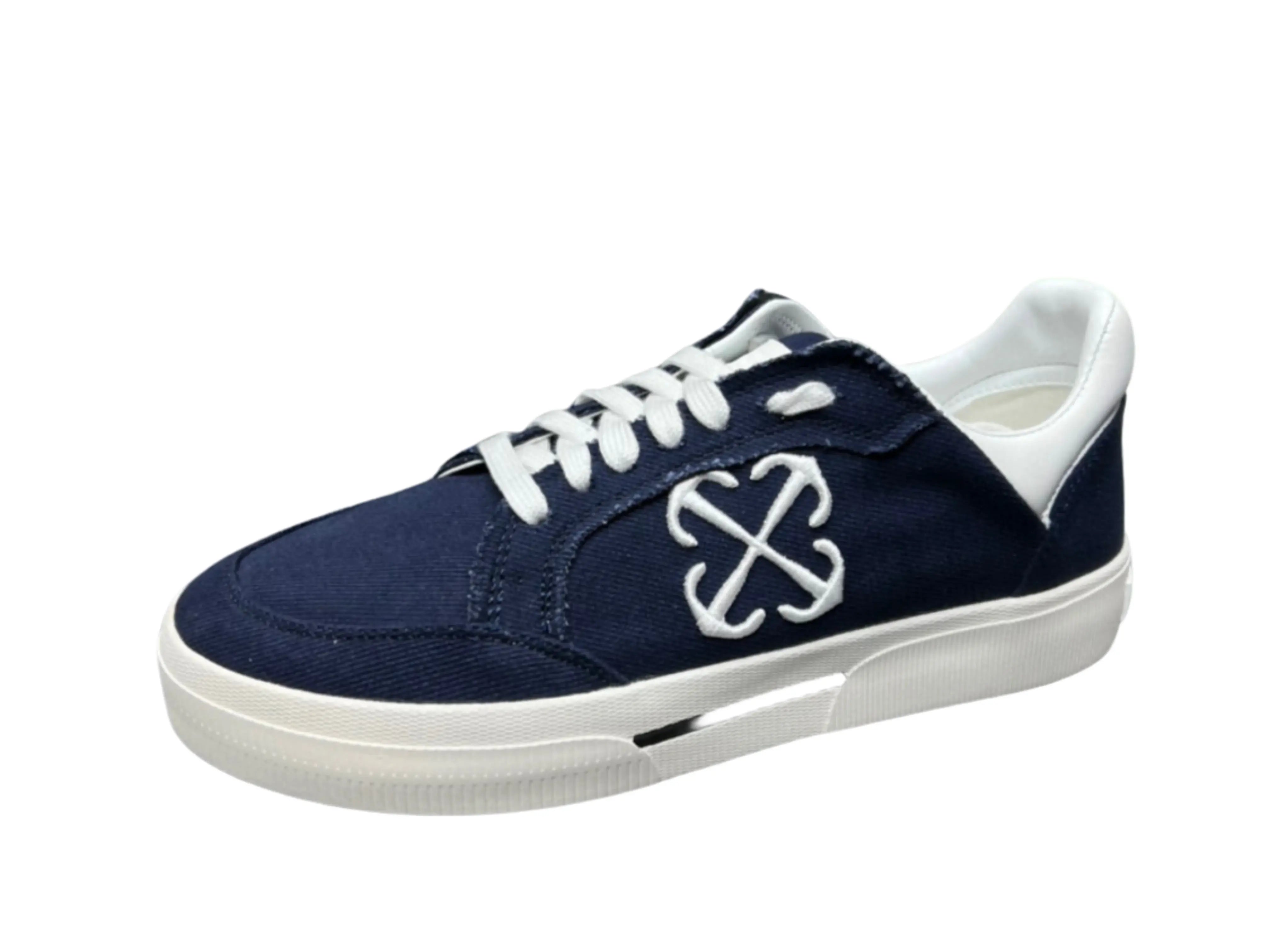 Off-White Low Vulcanized - Navy & White Off-White