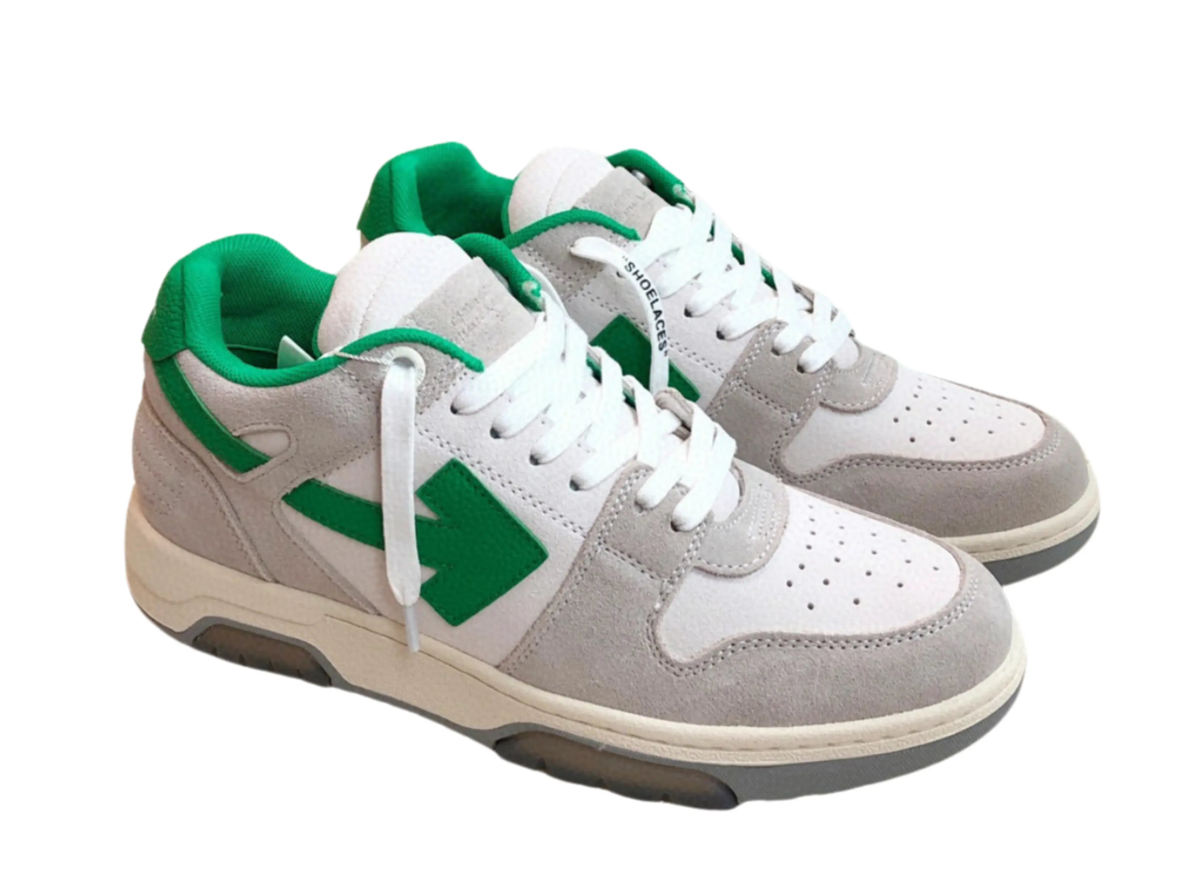 Off-White Out of Office - White & Green Off-White