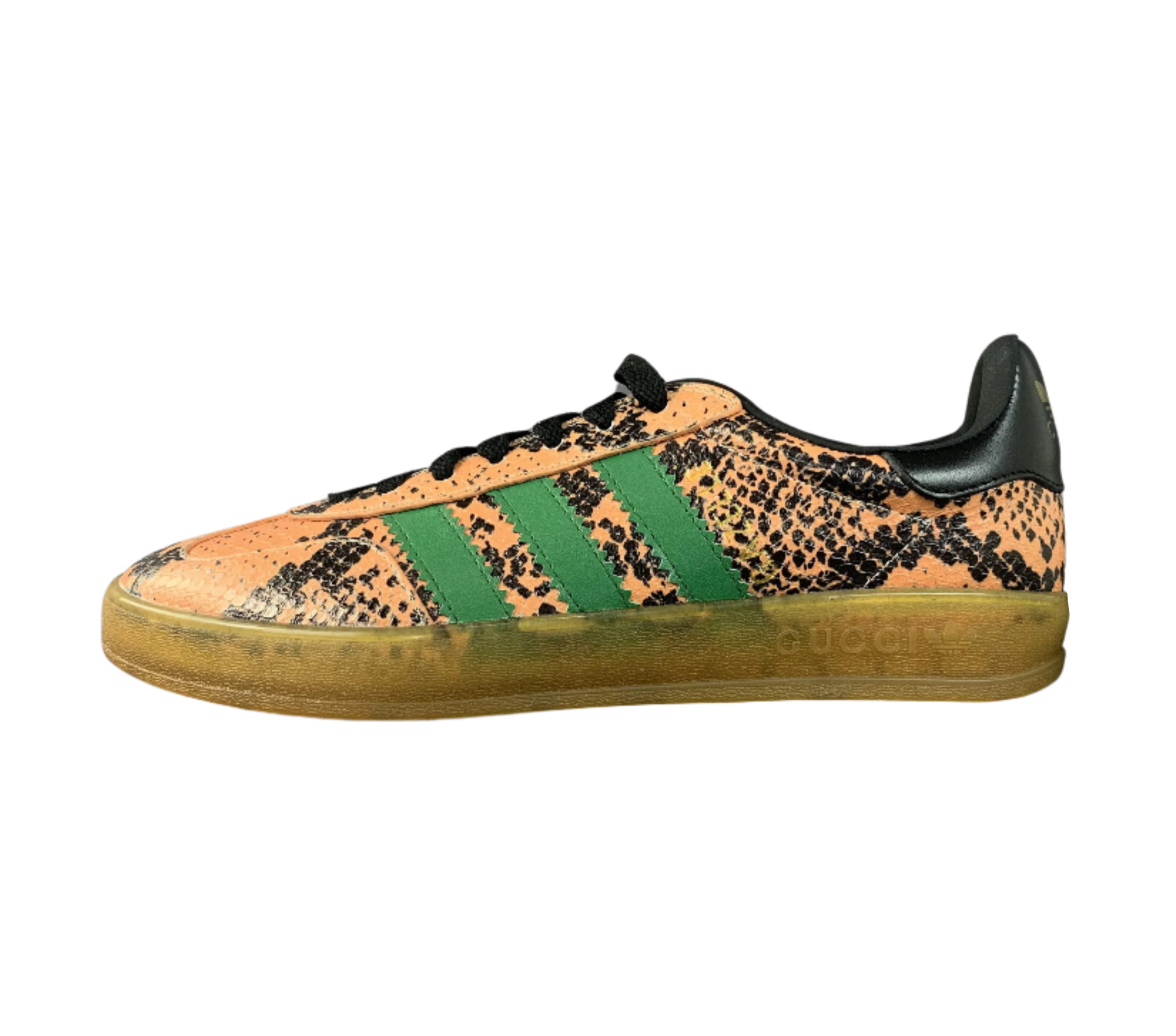 Adidas Gazelle x Gucci - Leopard Print & Green Stripes