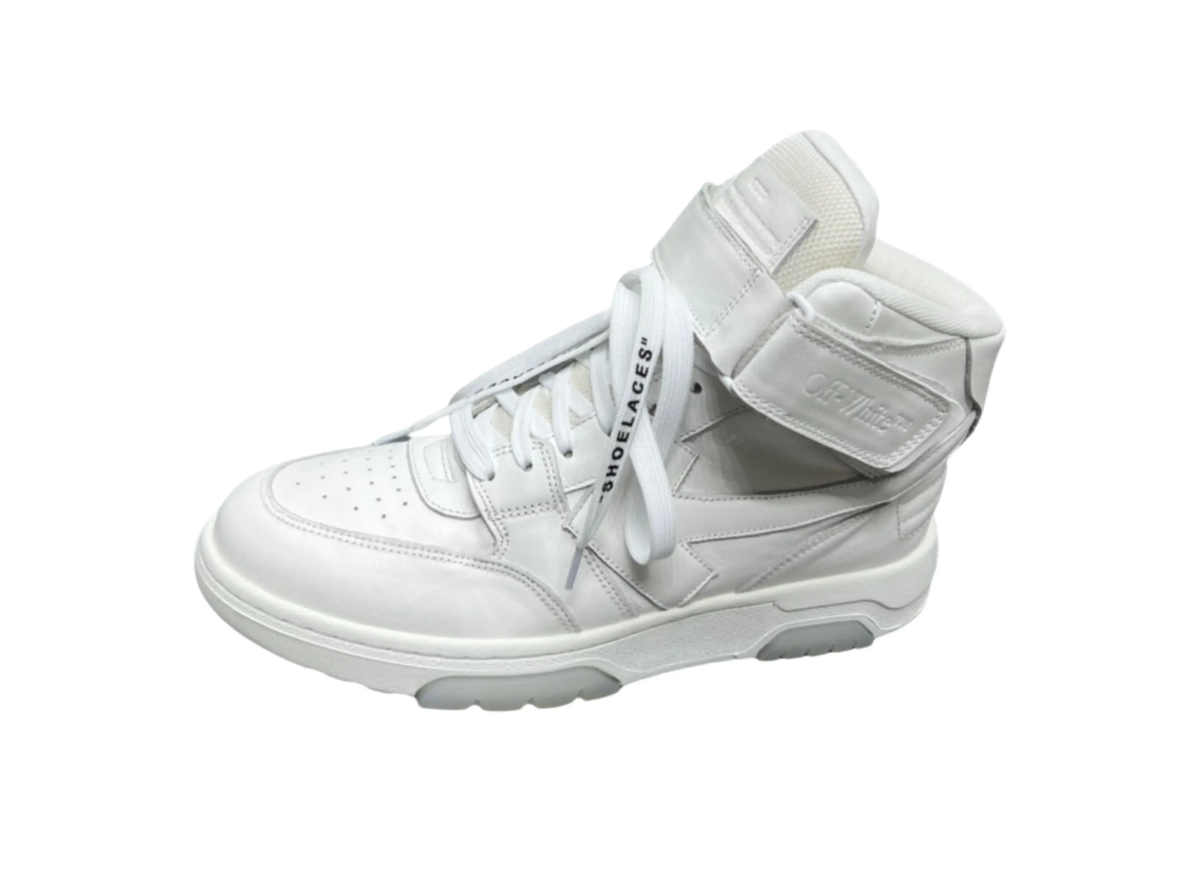 Off-White Out of Office High Top - Triple White Off-White