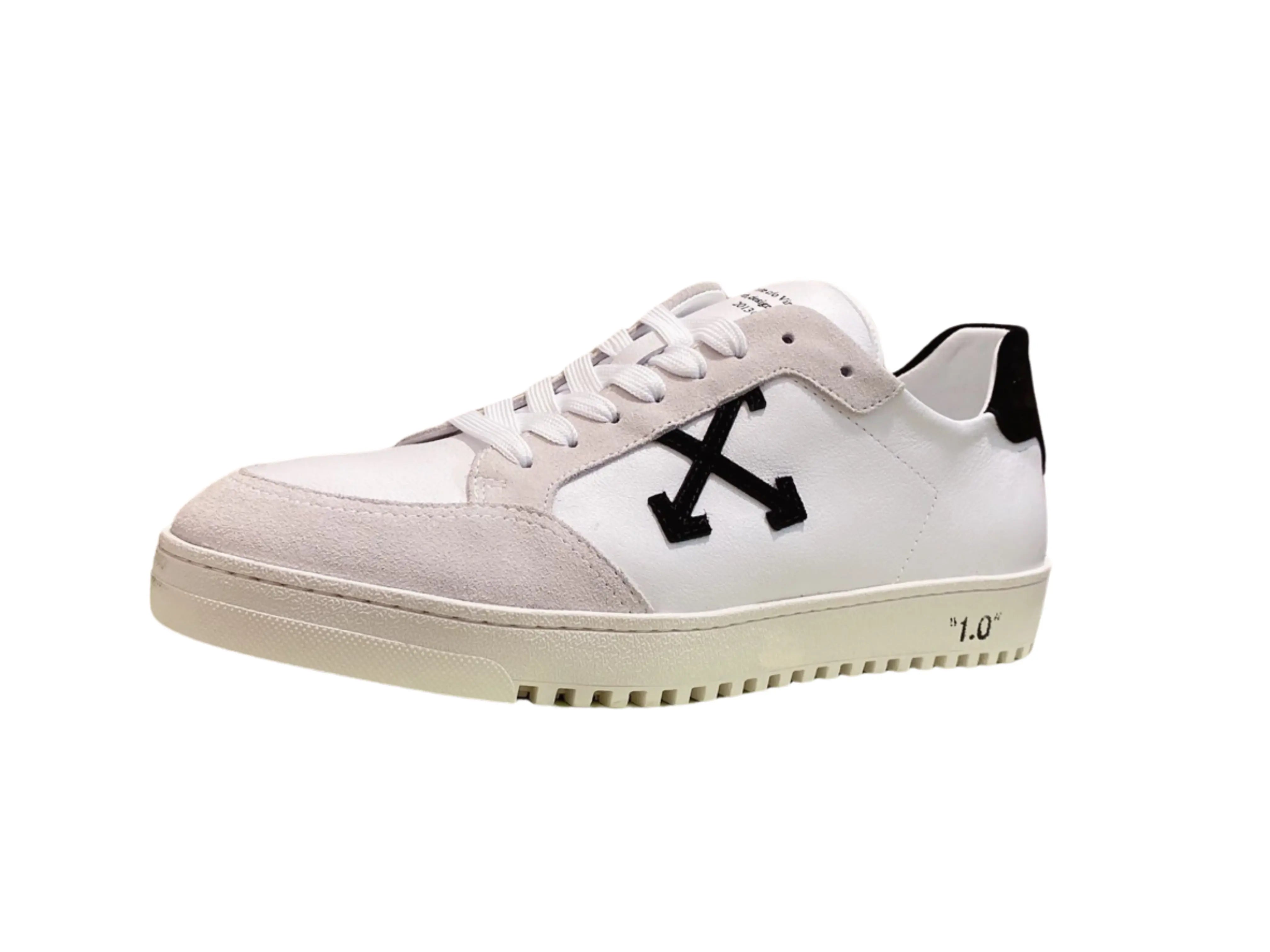 Off-White Vulcanized Low Top - White, Grey & Black