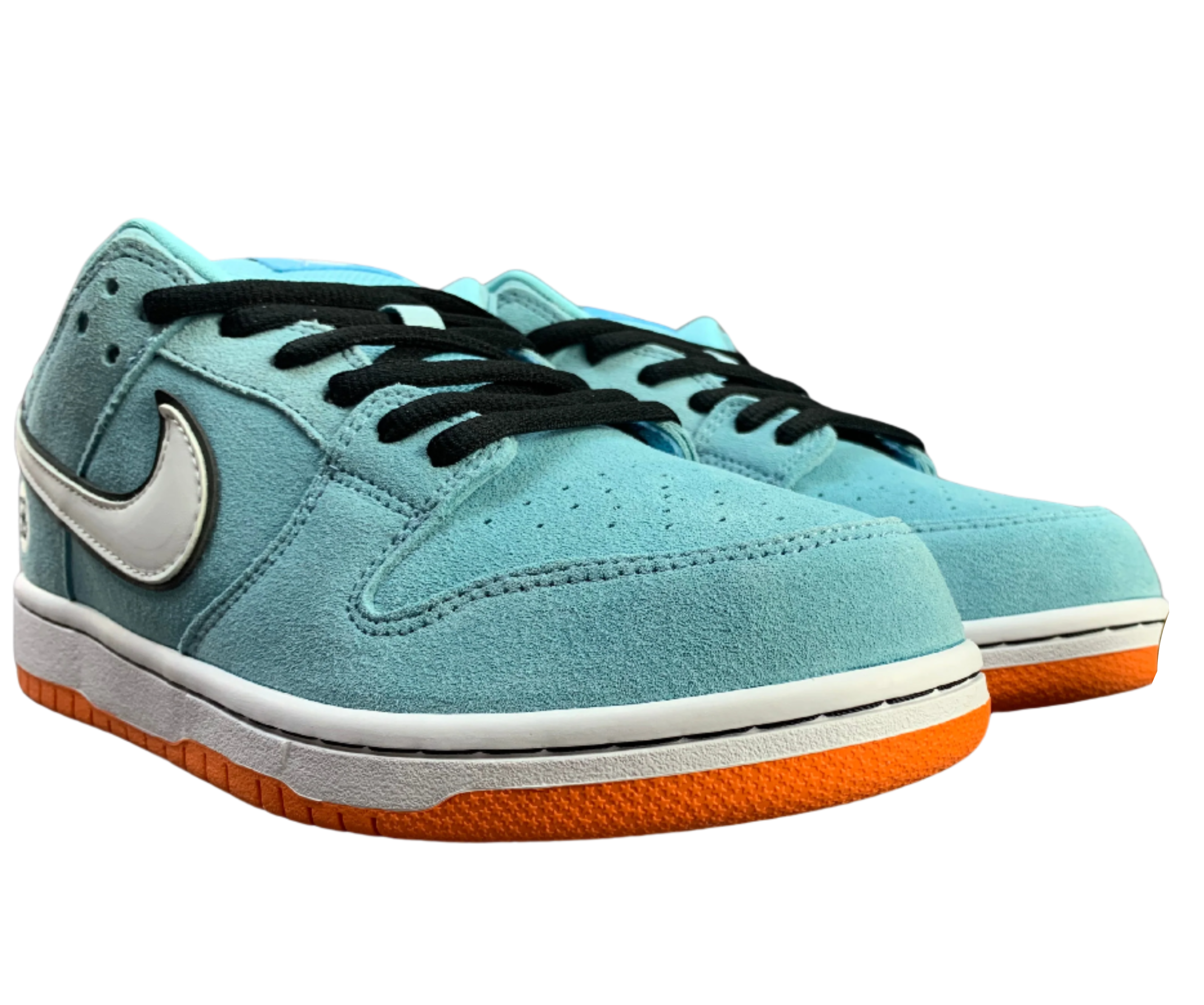 SB Dunk Low - Aqua Blue & Orange