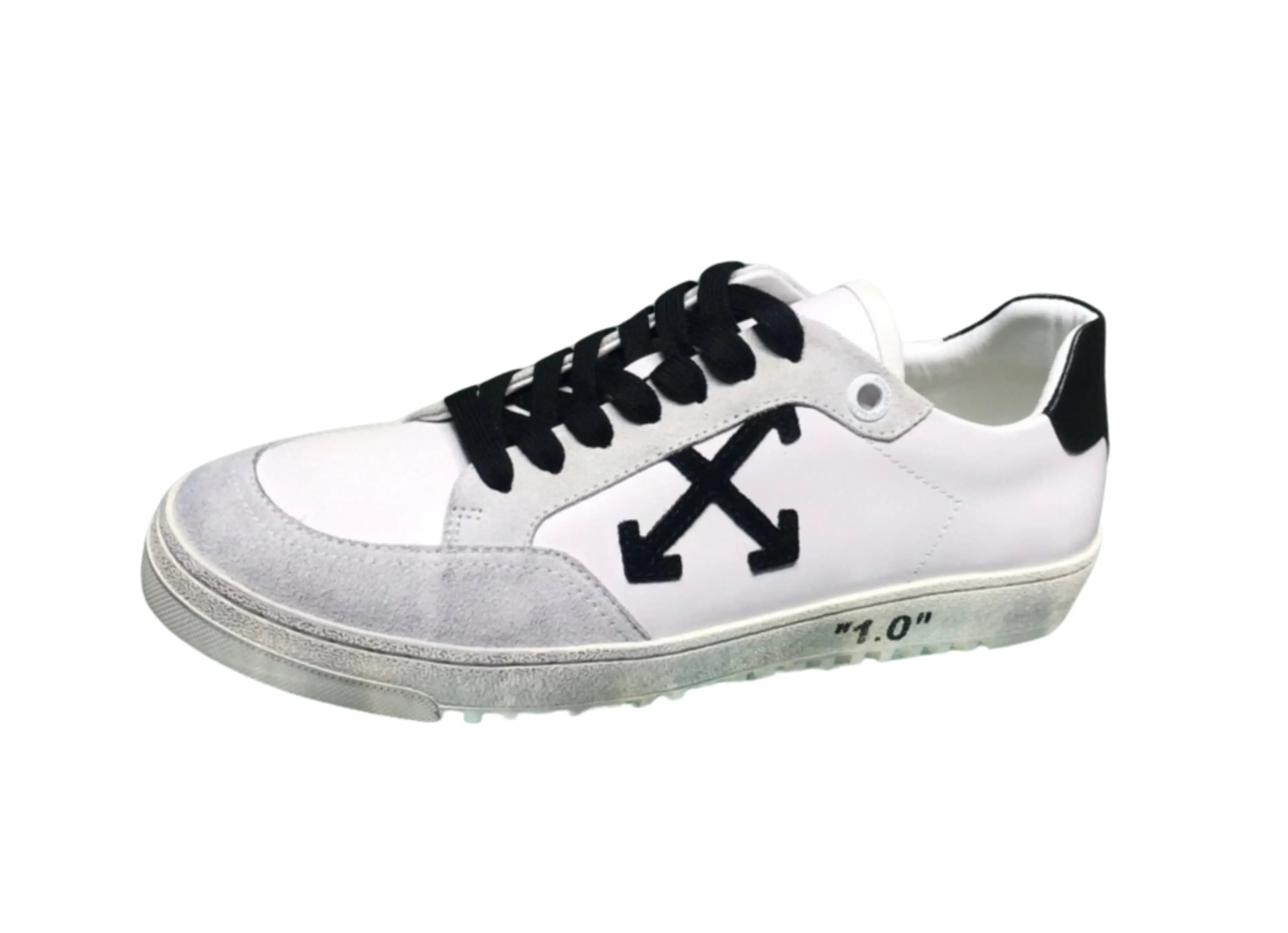 Off-White 2.0 Low Top - White, Gray & Black Off-White