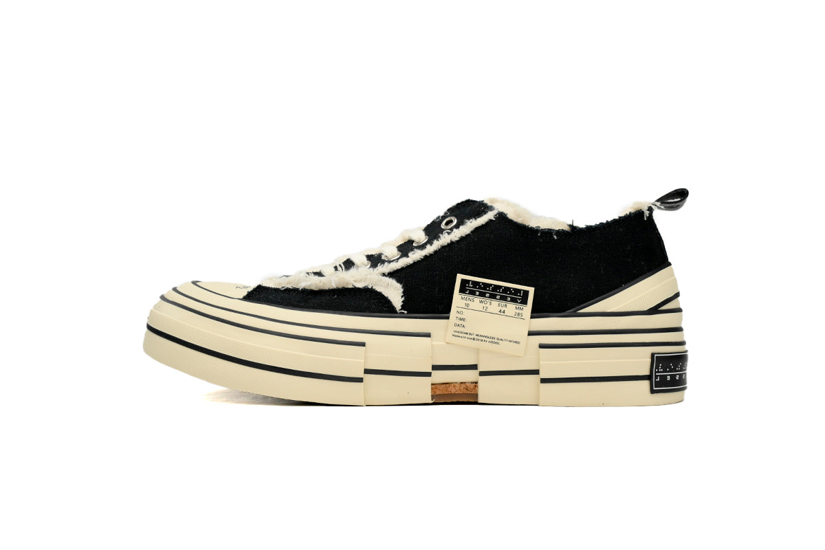 xVESSEL Crooked SHOE Black