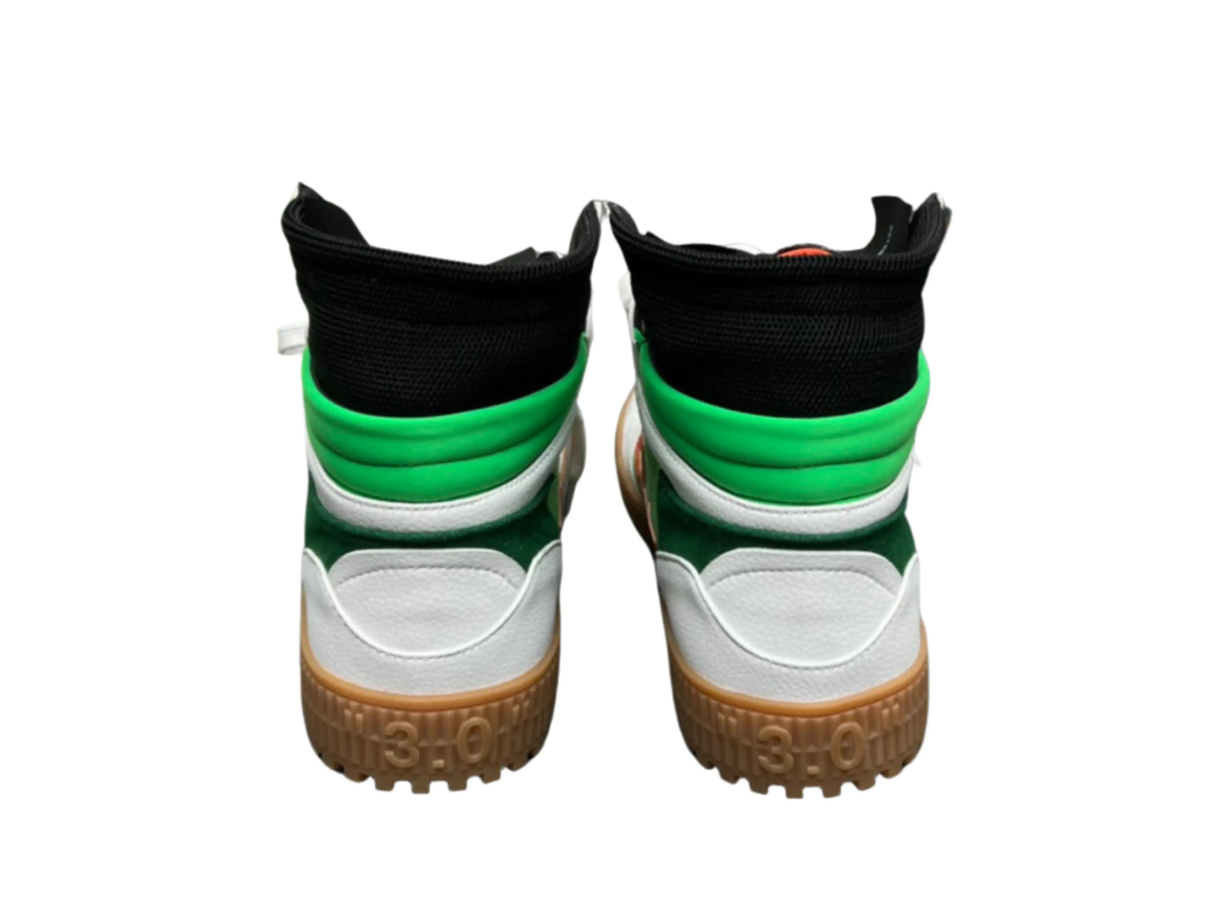 Off-White 3.0 Off Court High Top - White & Green Off-White