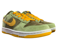 SB Dunk Low - Green & Mustard Edition