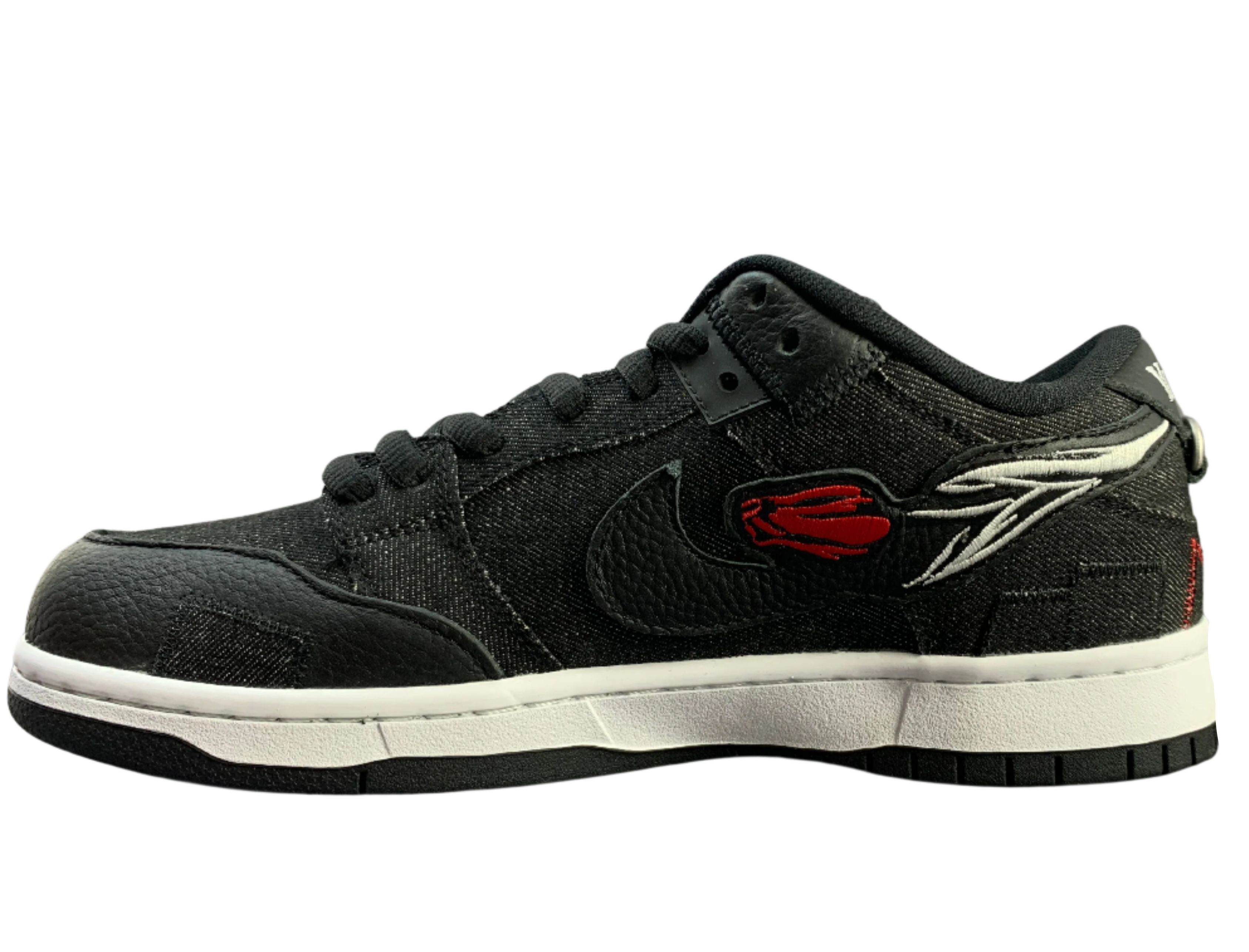 SB Dunk Low - Black Denim