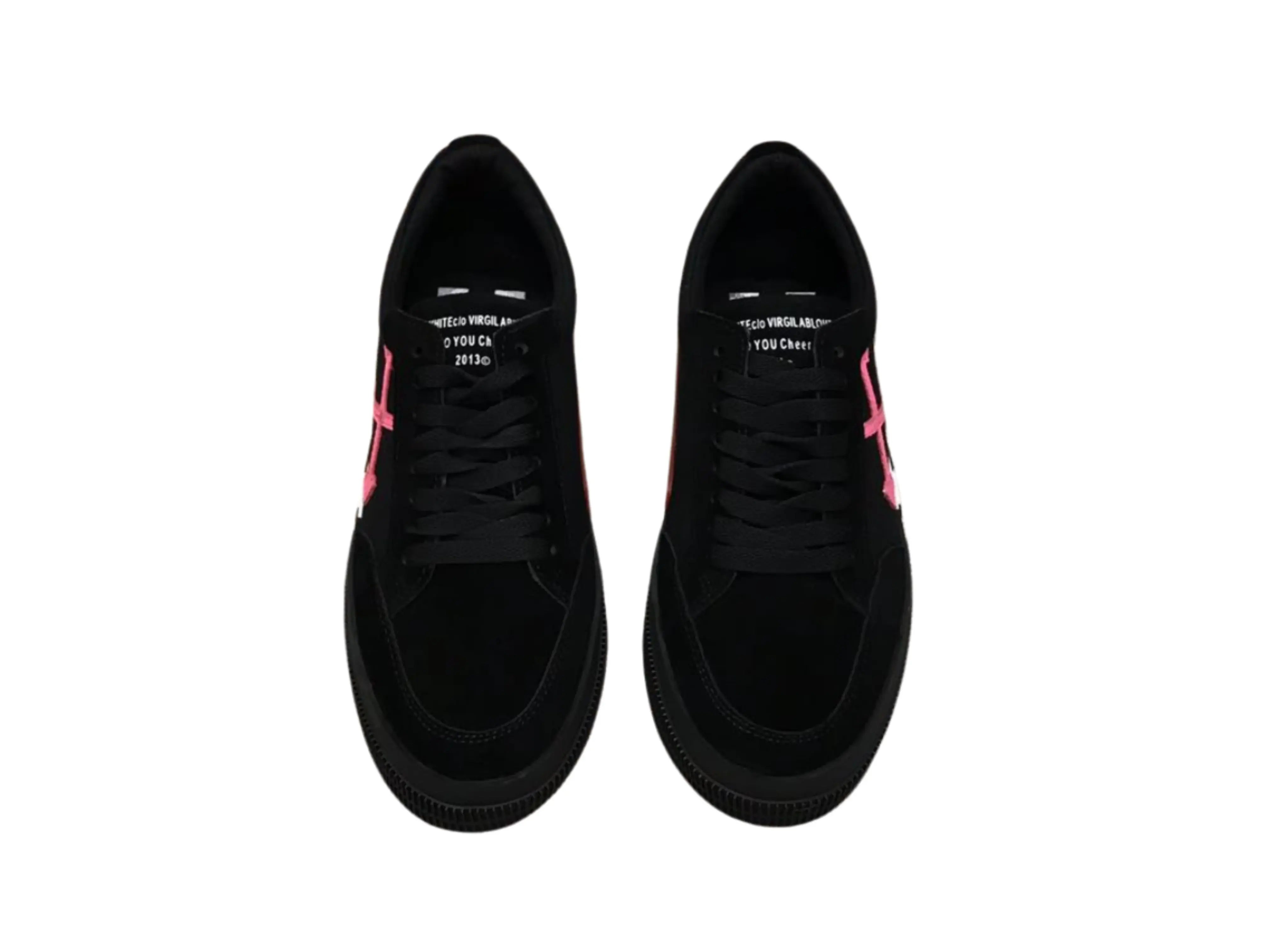Off-White Vulcanized Low Top - Black & Pink - B-Shop