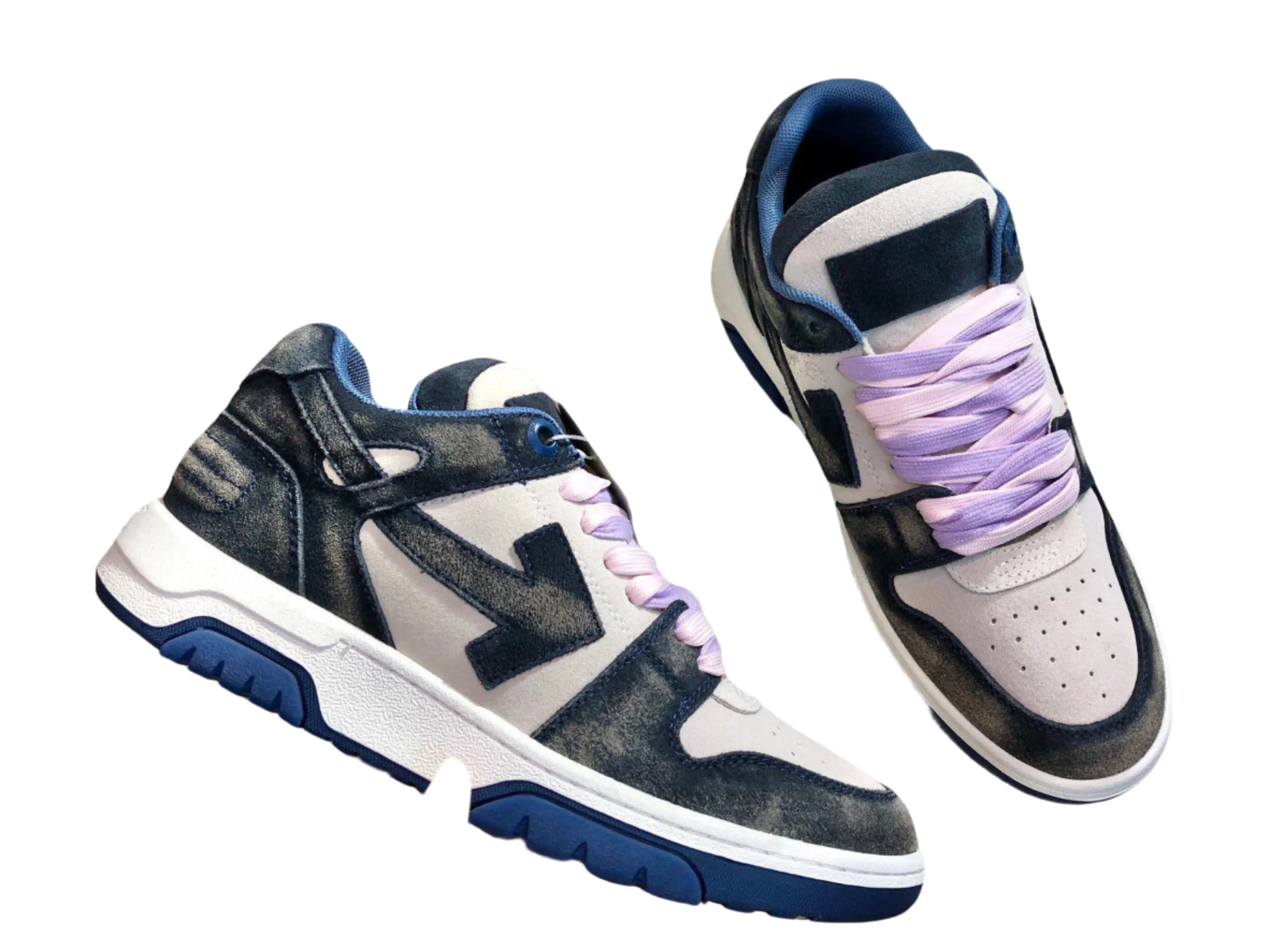 Off-White Out of Office - Vintage & Navy Blue Off-White