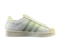 Adidas Superstar - White & Pastel Green