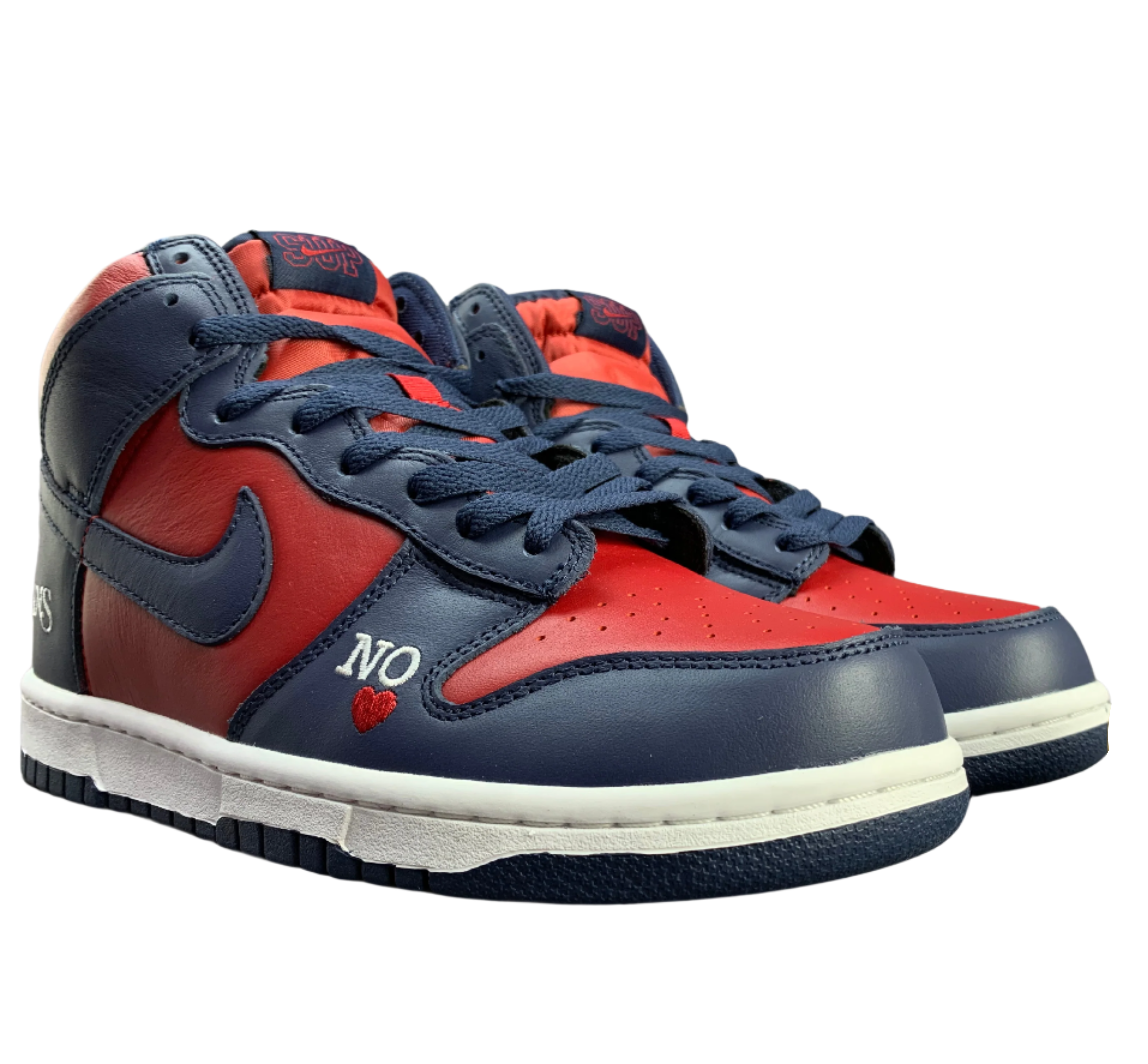 SB Dunk High - Red & Navy Edition