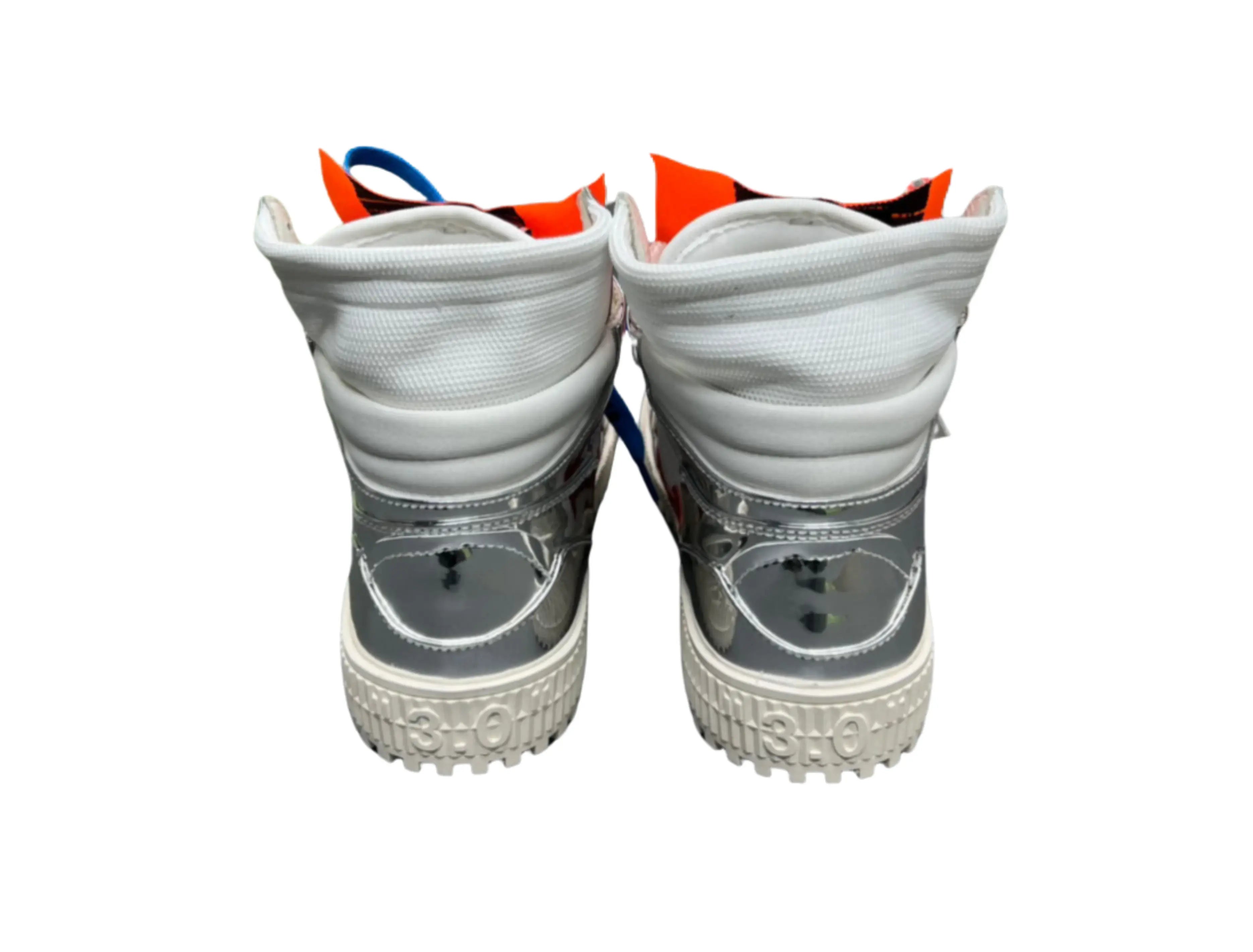 Off-White Off-Court 3.0 High Top - Silver & White Metallic Off-White