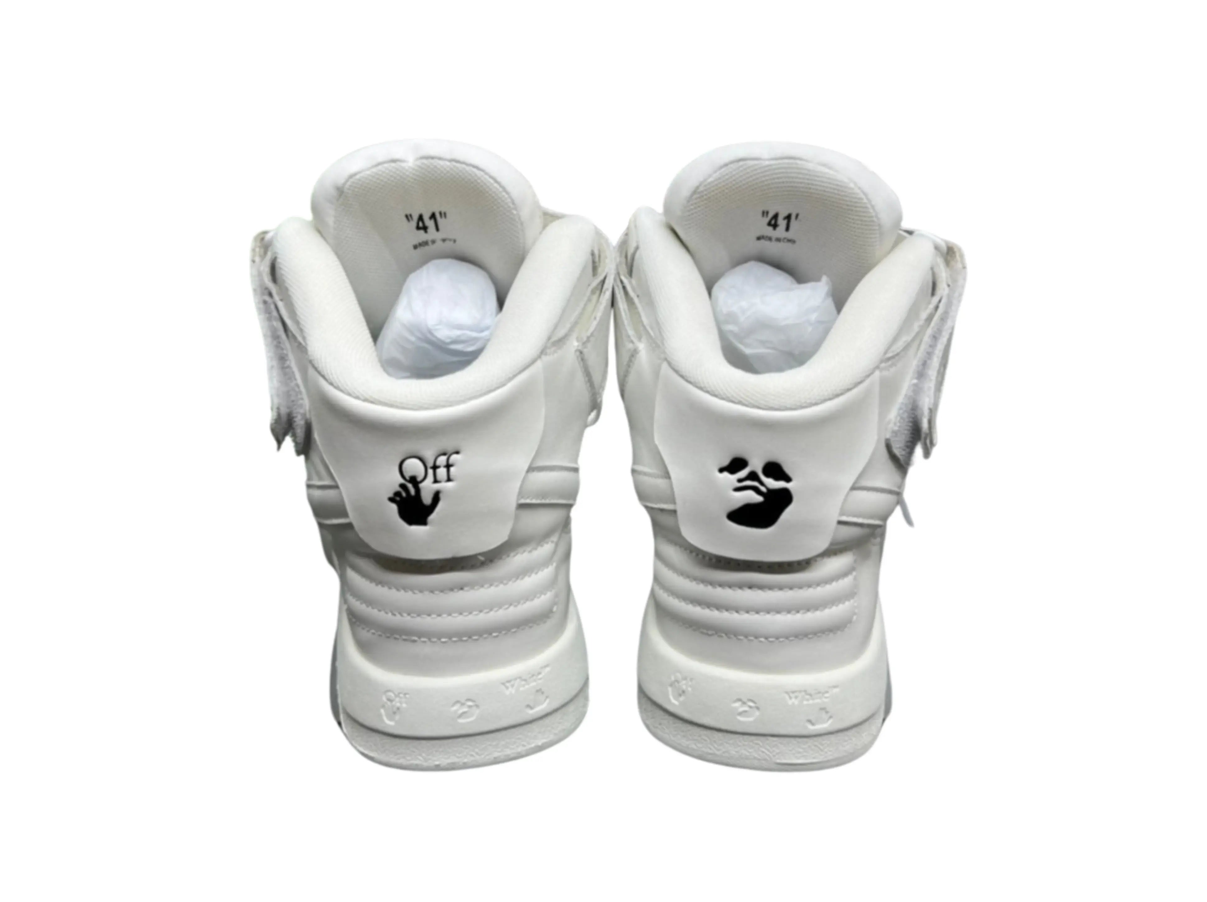 Off-White Out of Office High Top - Triple White Off-White