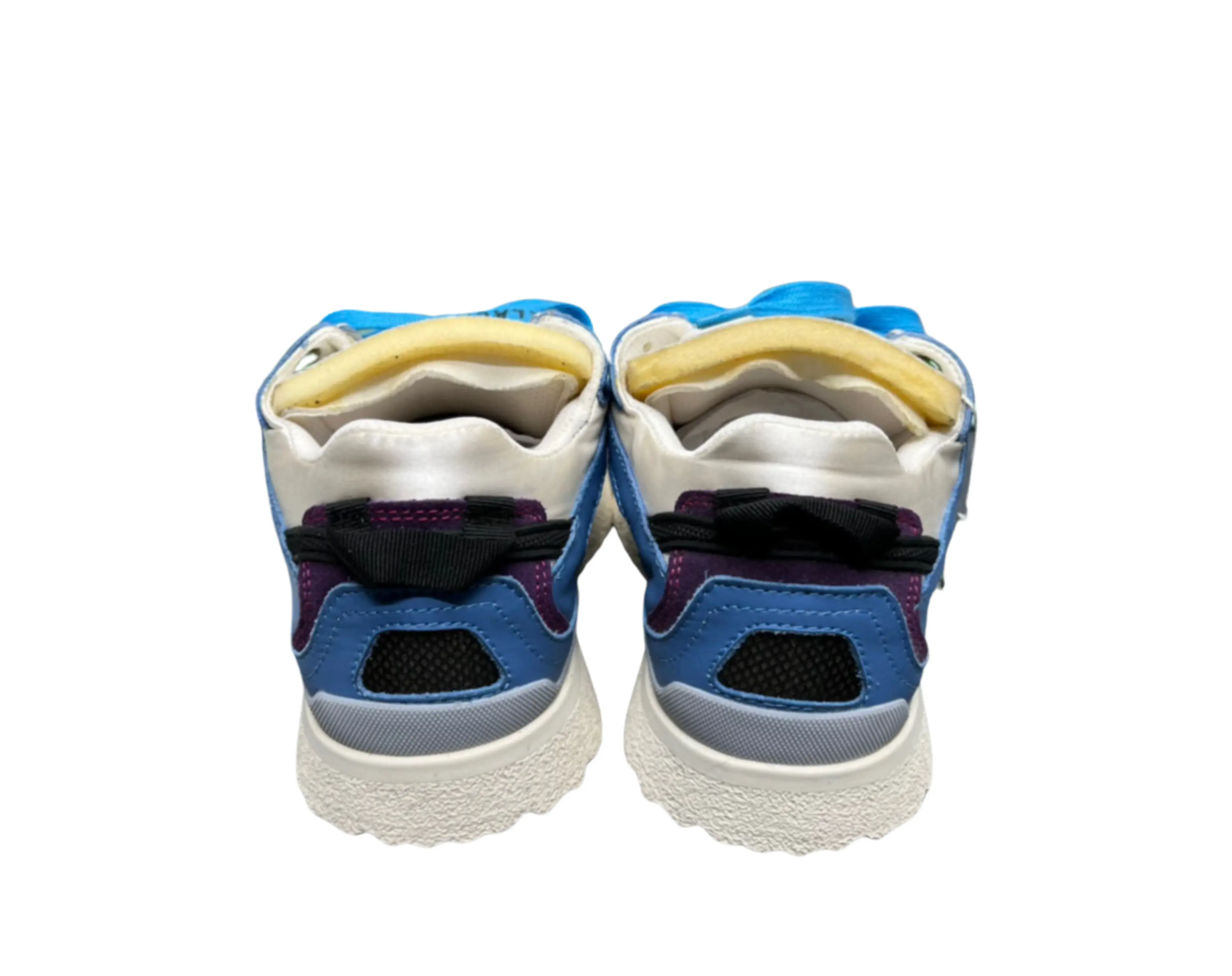 Off-White Mid Top Sponge - Blue & White Off-White