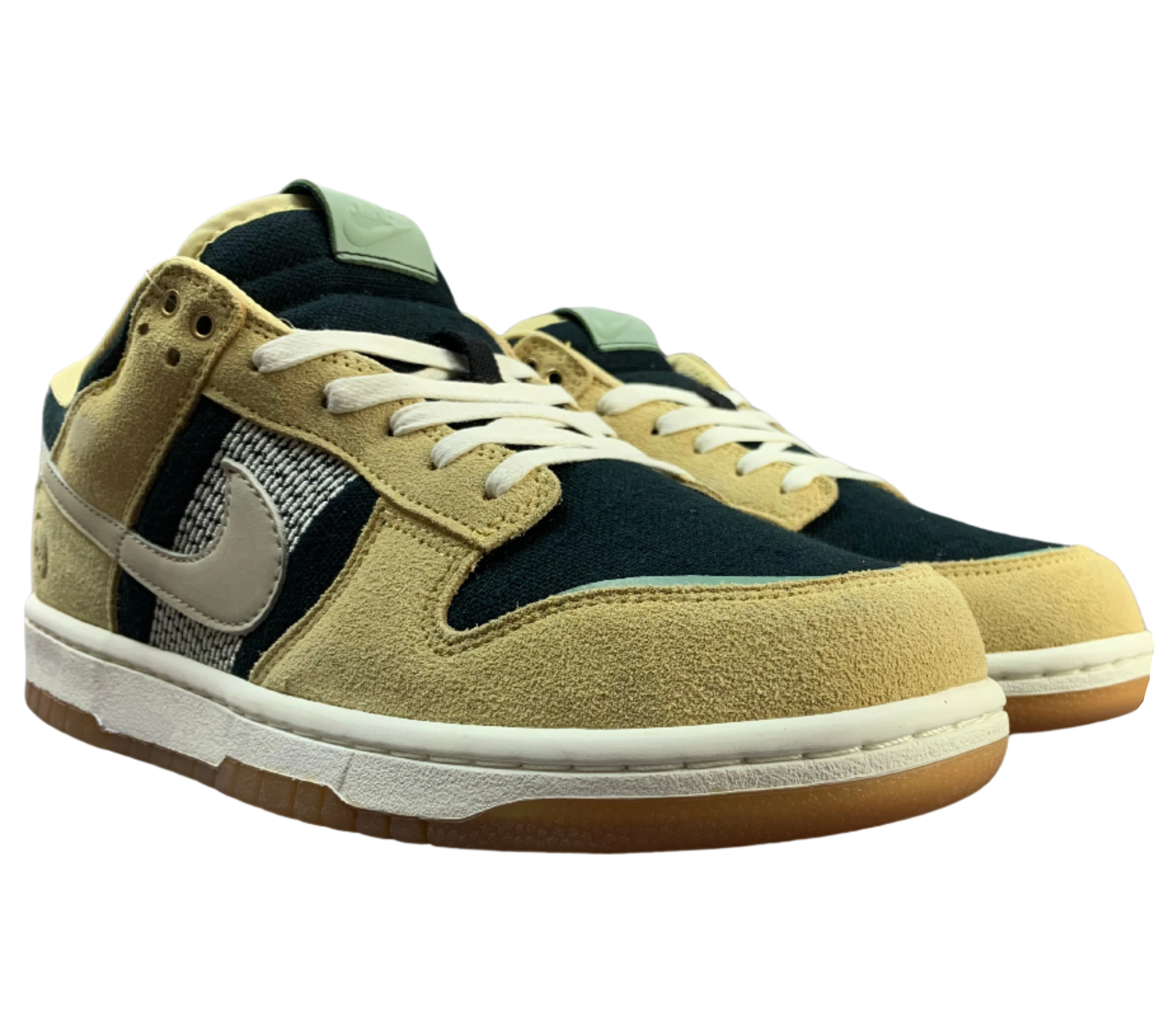 SB Dunk Low Peace Pack - Beige, Dark Green & Gum Sole