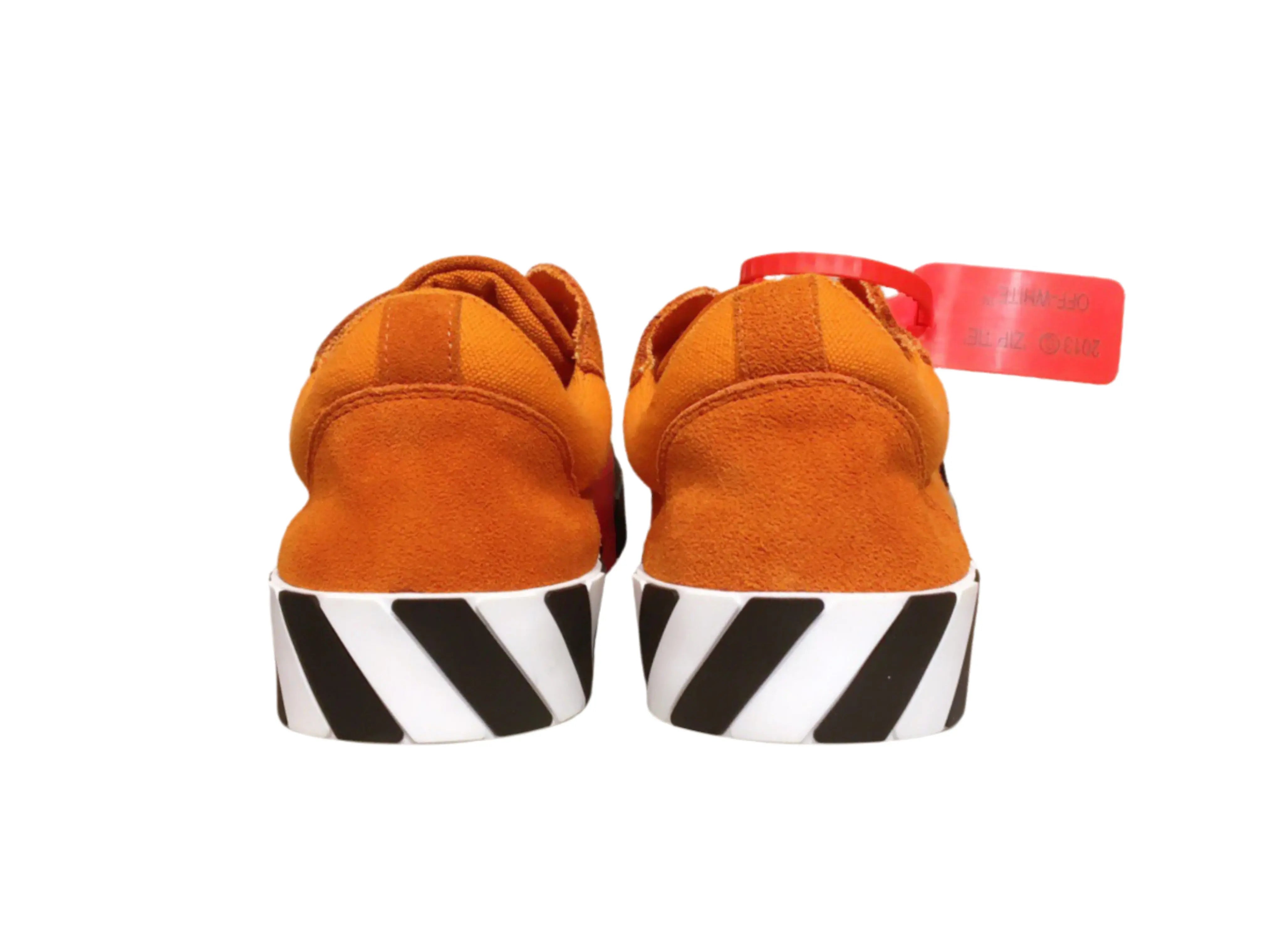 Off-White Vulcanized Low-Top - Orange & Black Off-White