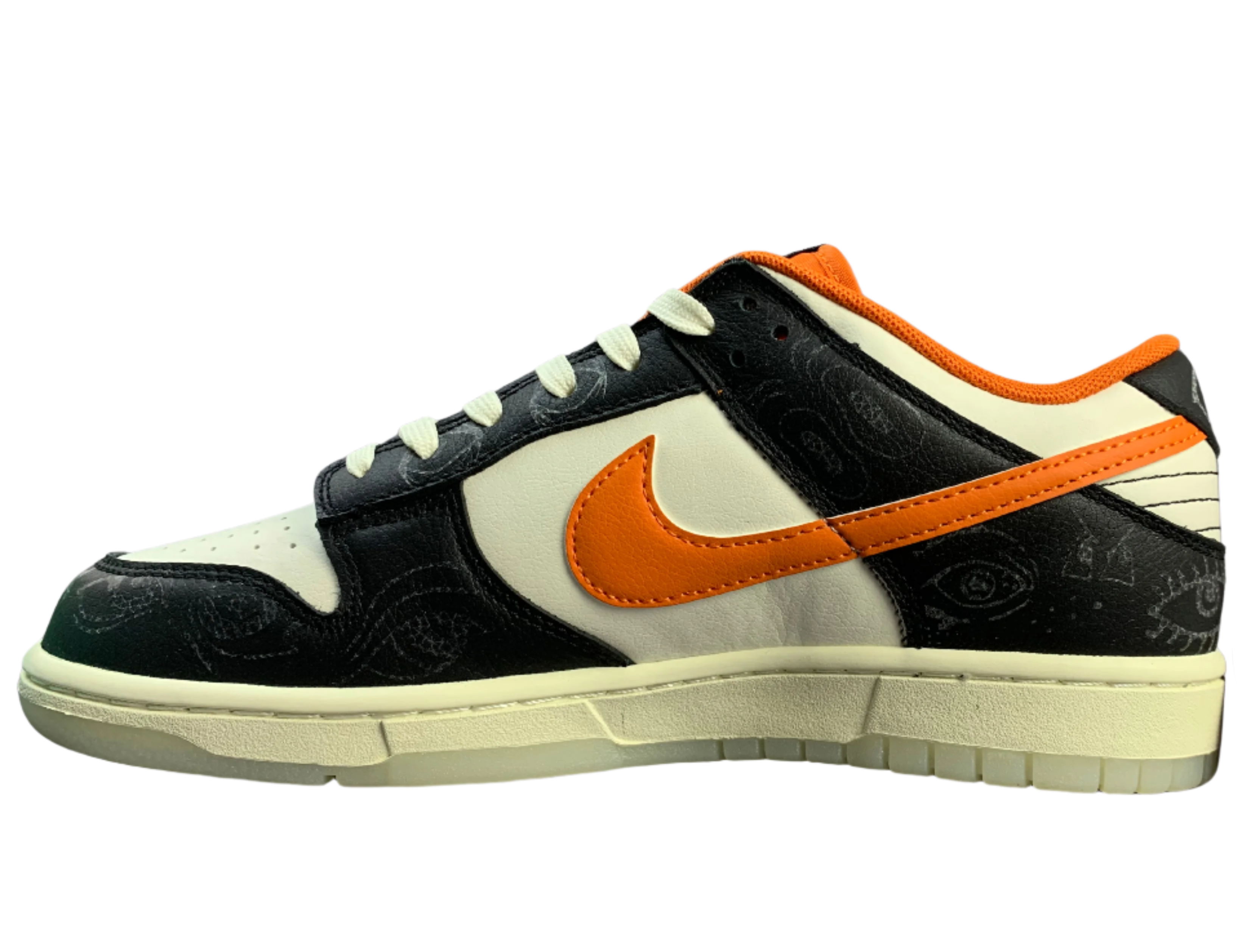 SB Dunk Low Shadow Pumpkin - Black, Orange & Cream