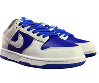 SB Dunk Low Royal Edge - White & Blue